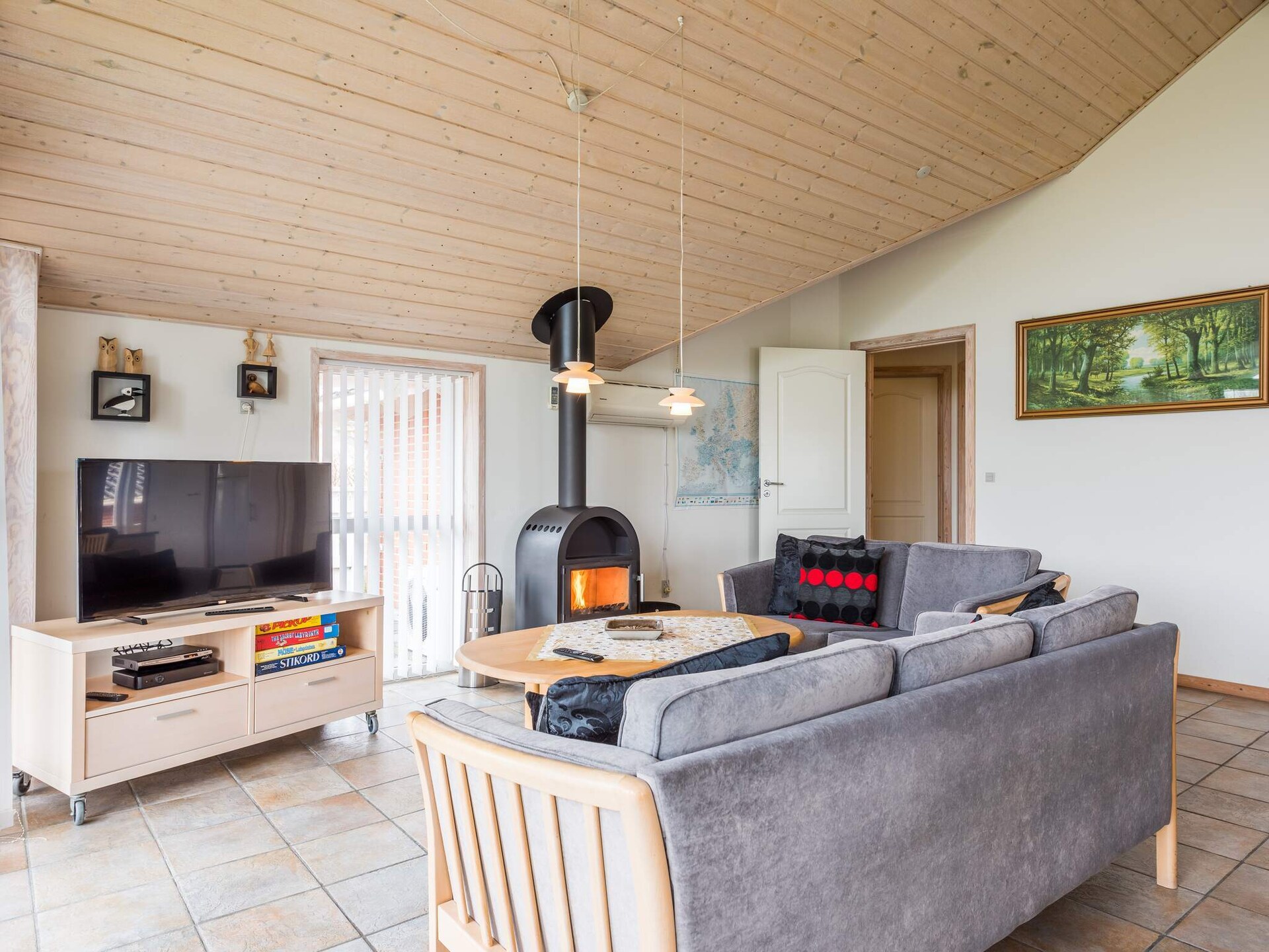 Ruim stenen vakantiehuis bij Tarm met whirlpool, sauna en grote tuin - foto 15