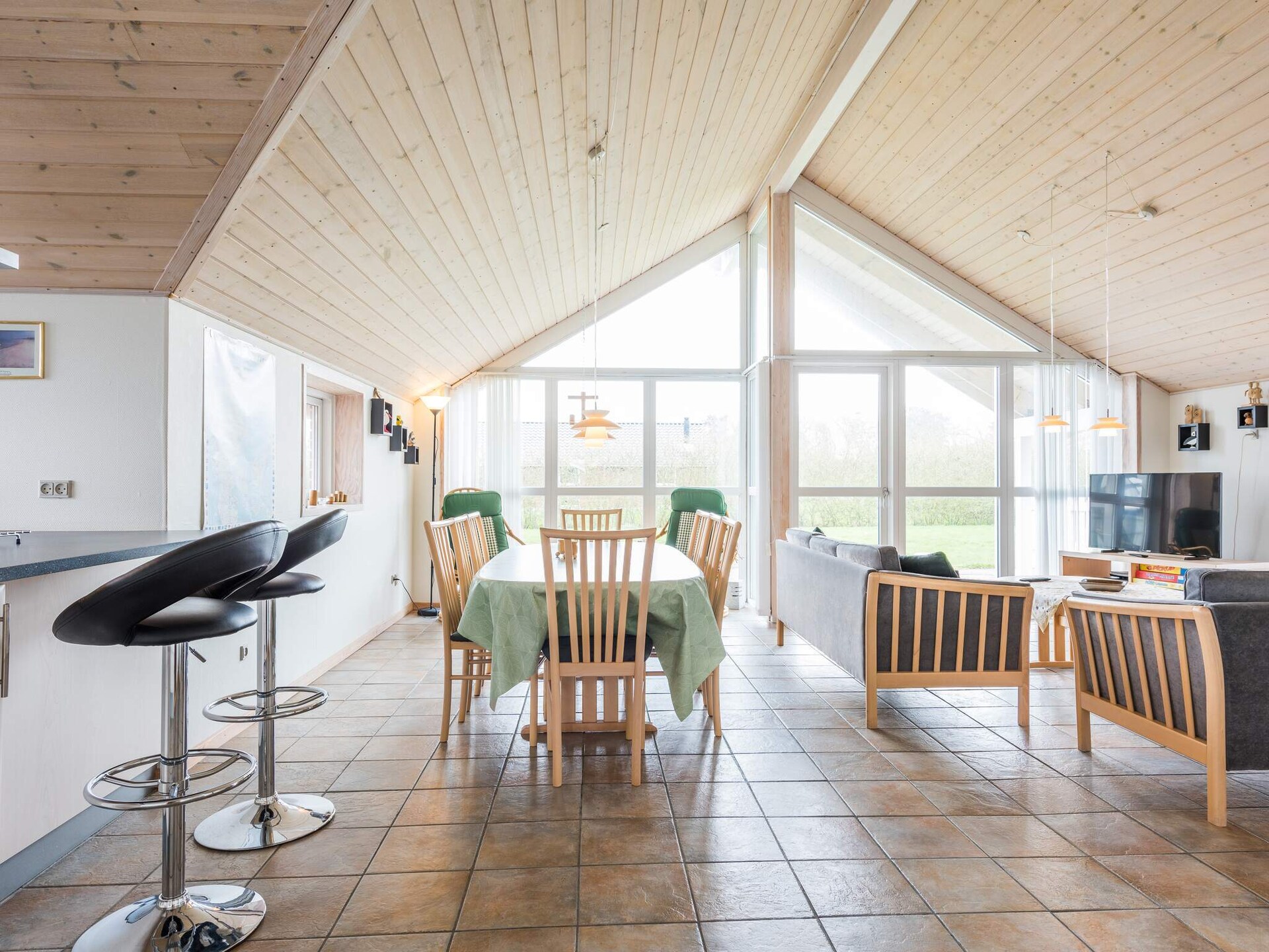 Ruim stenen vakantiehuis bij Tarm met whirlpool, sauna en grote tuin - foto 21