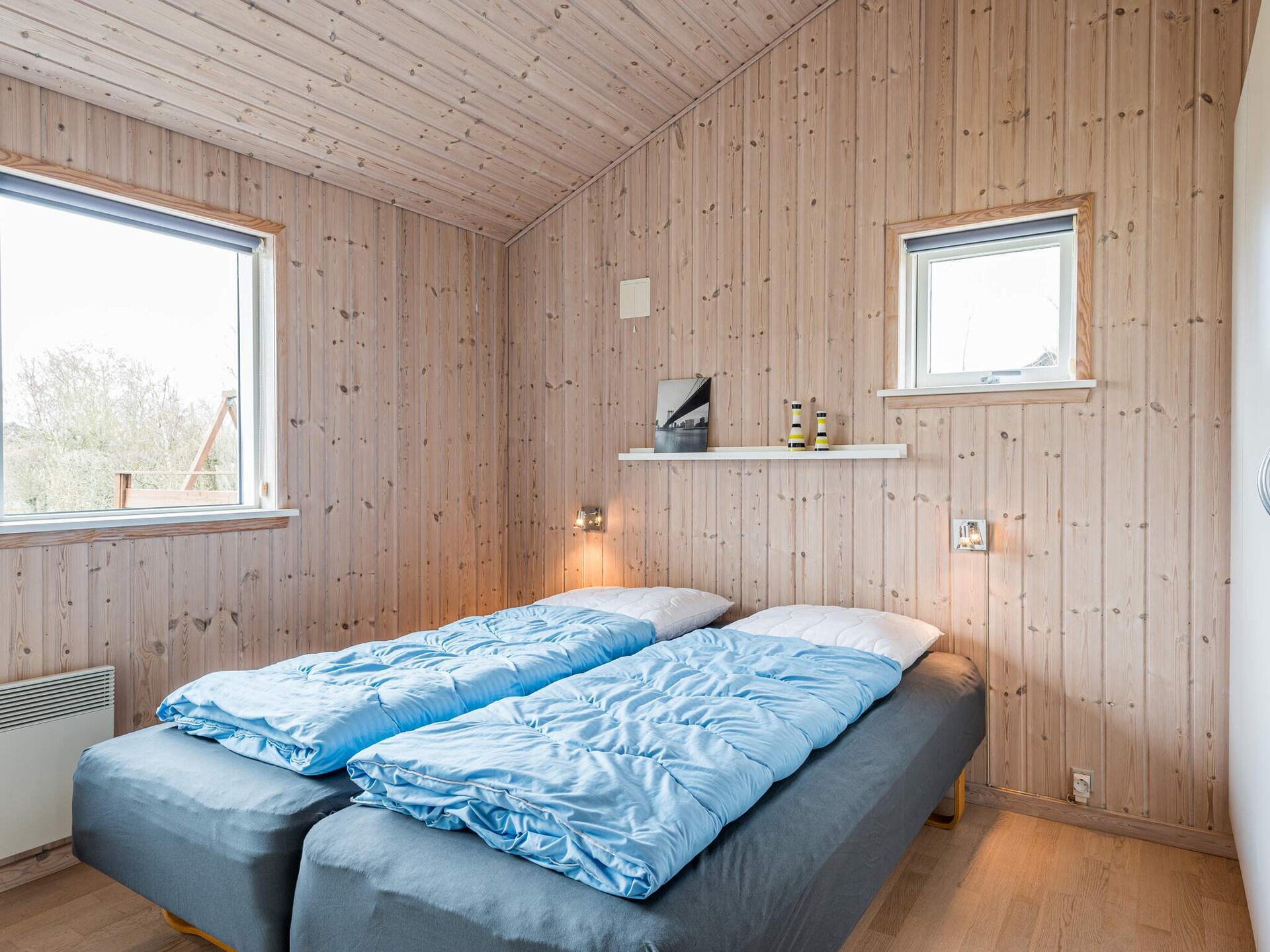 Licht vakantiehuis met sauna en whirlpool op 600m van het strand in Tarm - foto 32