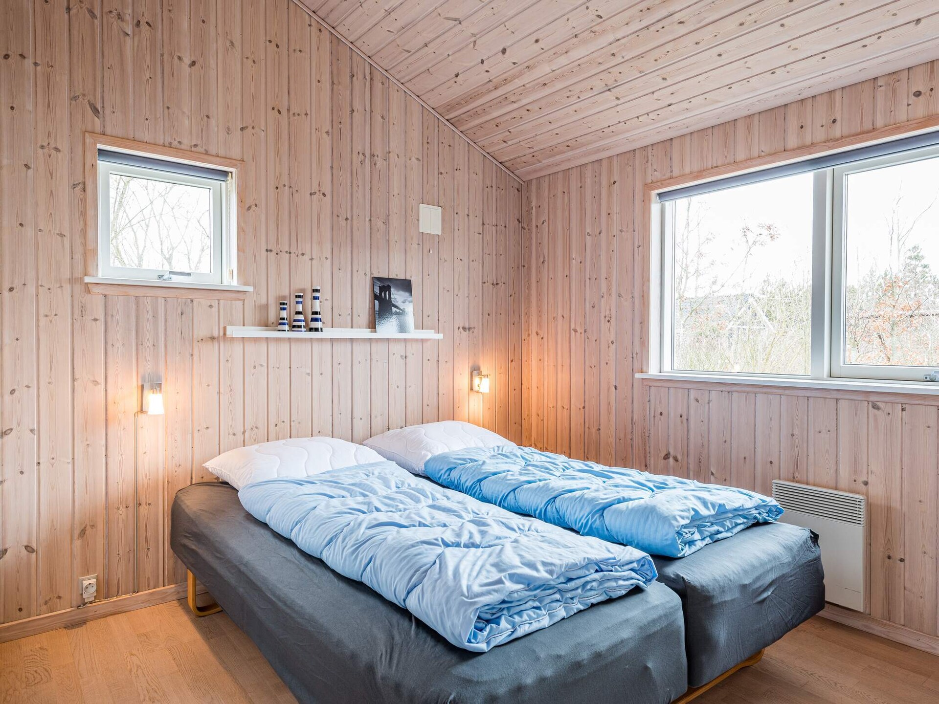 Licht vakantiehuis met sauna en whirlpool op 600m van het strand in Tarm - foto 33