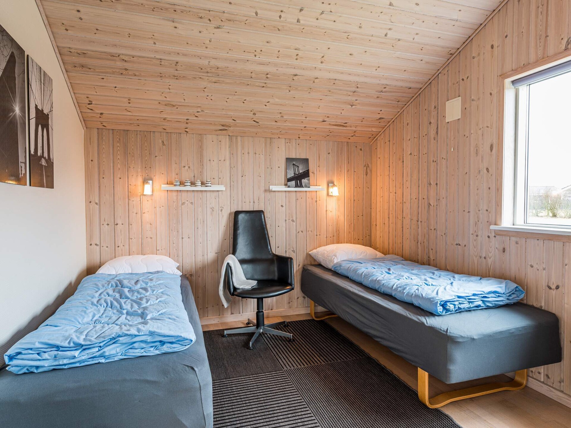 Licht vakantiehuis met sauna en whirlpool op 600m van het strand in Tarm - foto 35
