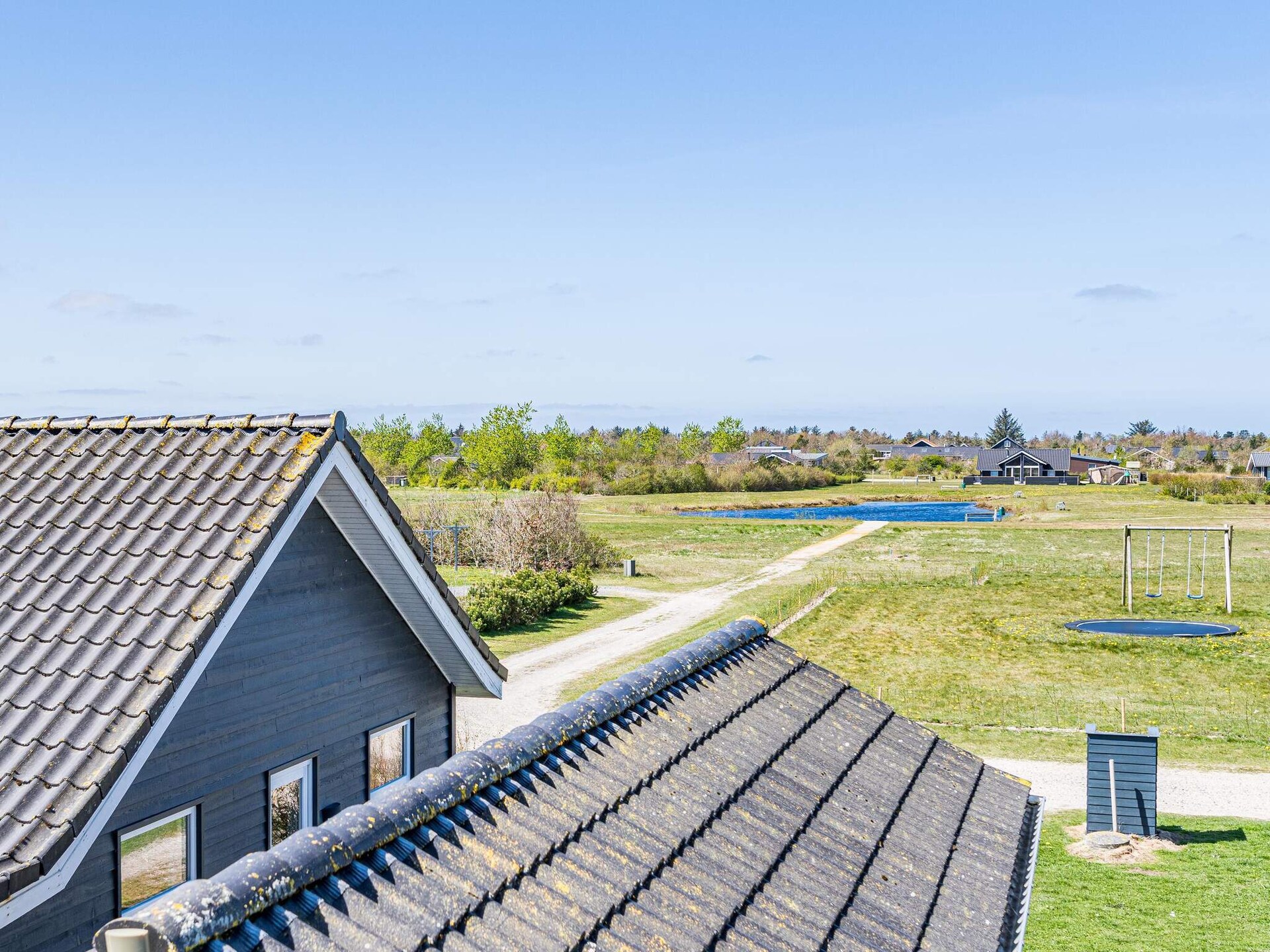 Vrijstaand vakantiehuis met sauna en panoramisch uitzicht nabij Skaven Strand - foto 25