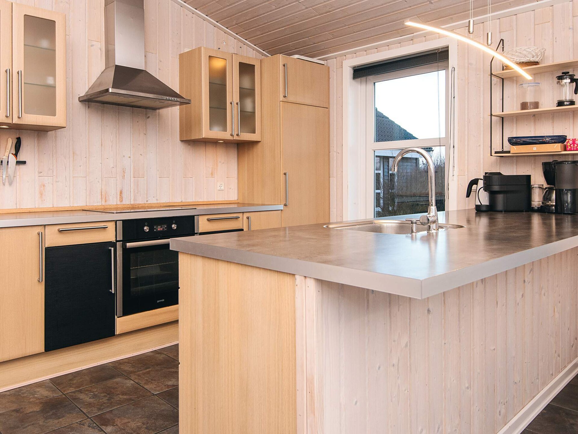 Vrijstaand vakantiehuis met sauna en panoramisch uitzicht nabij Skaven Strand - foto 11