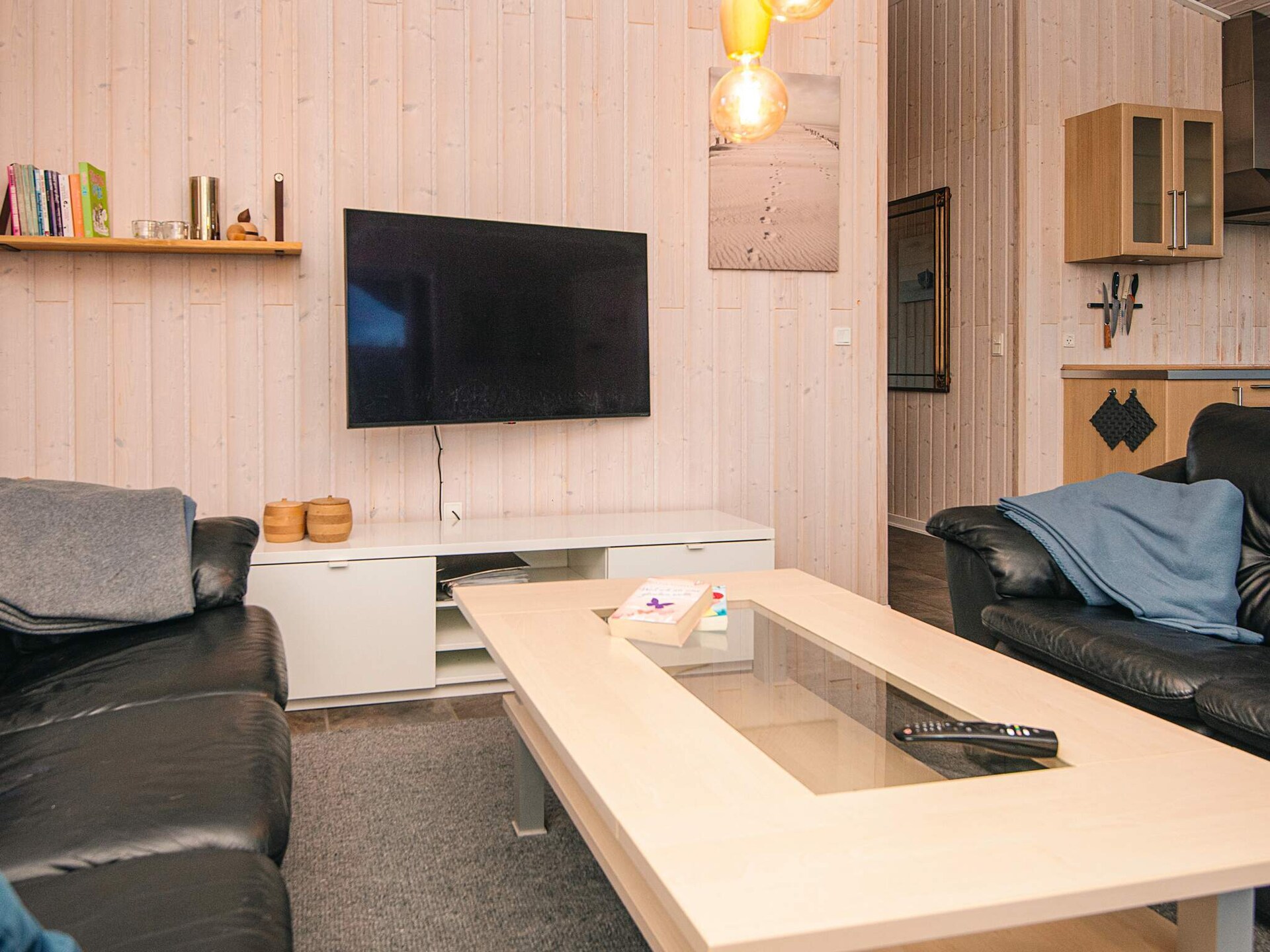 Vrijstaand vakantiehuis met sauna en panoramisch uitzicht nabij Skaven Strand - foto 19