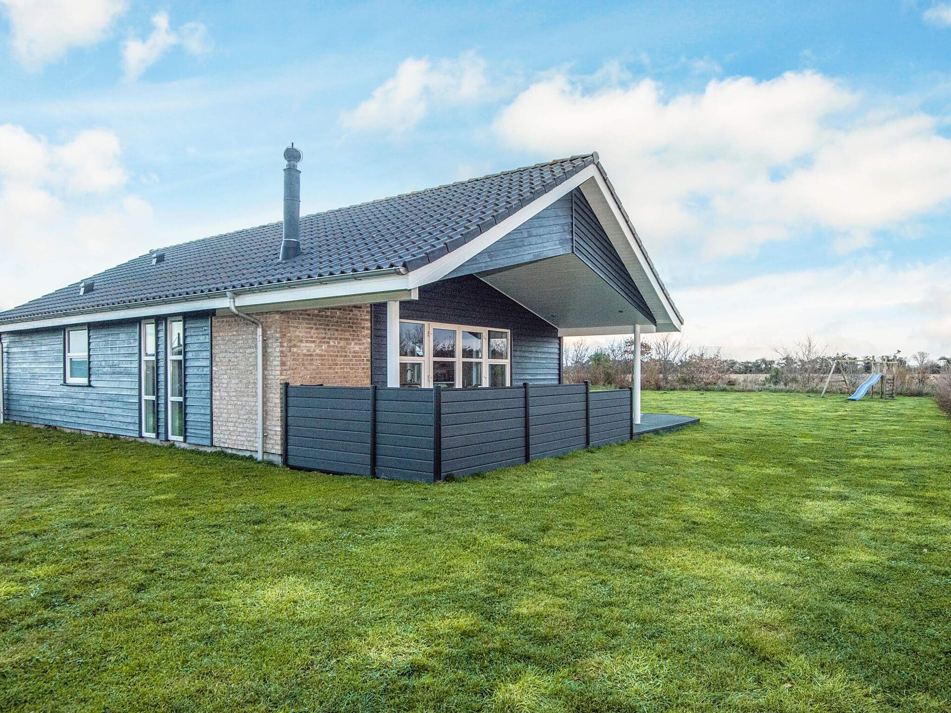 Vrijstaand vakantiehuis met sauna en panoramisch uitzicht nabij Skaven Strand - foto 33