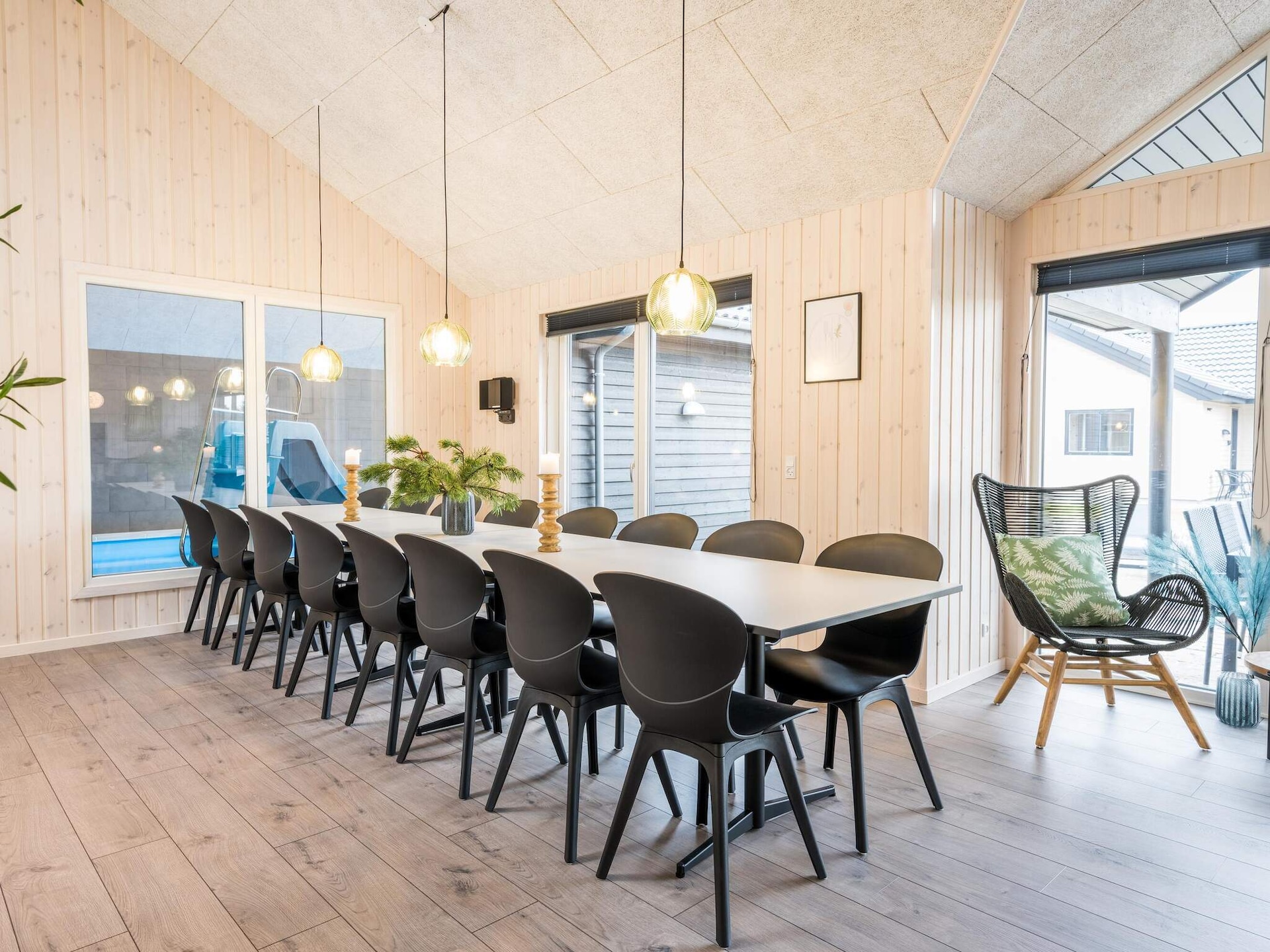 Ruim vakantiehuis in Nørre Nebel voor 16 personen met zwembad en wellness - foto 26