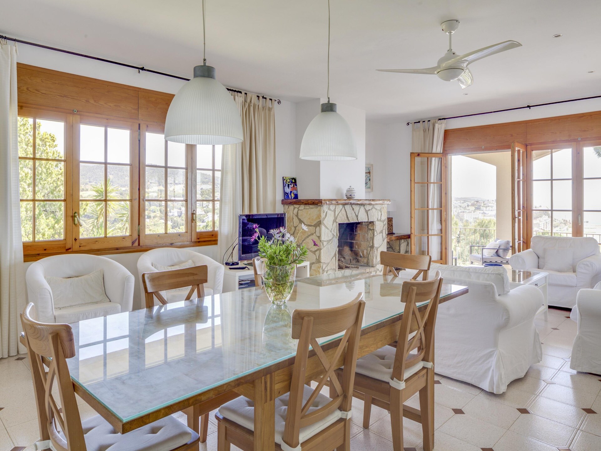 Villa Portinyol: Zonovergoten villa met privézwembad en zeezicht op 500m van strand - foto 8