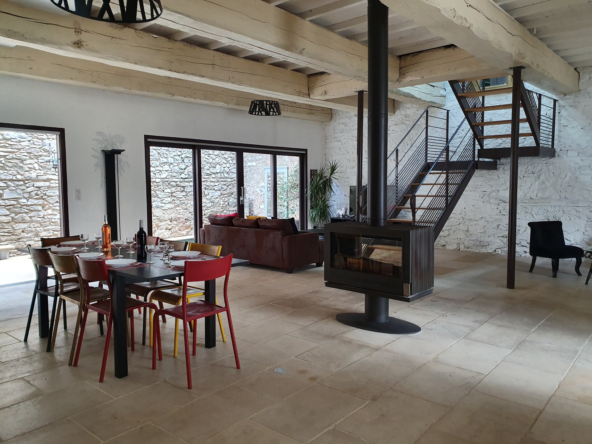Design loft in verbouwde schuur met privézwembad aan de rand van Olonzac - foto 9