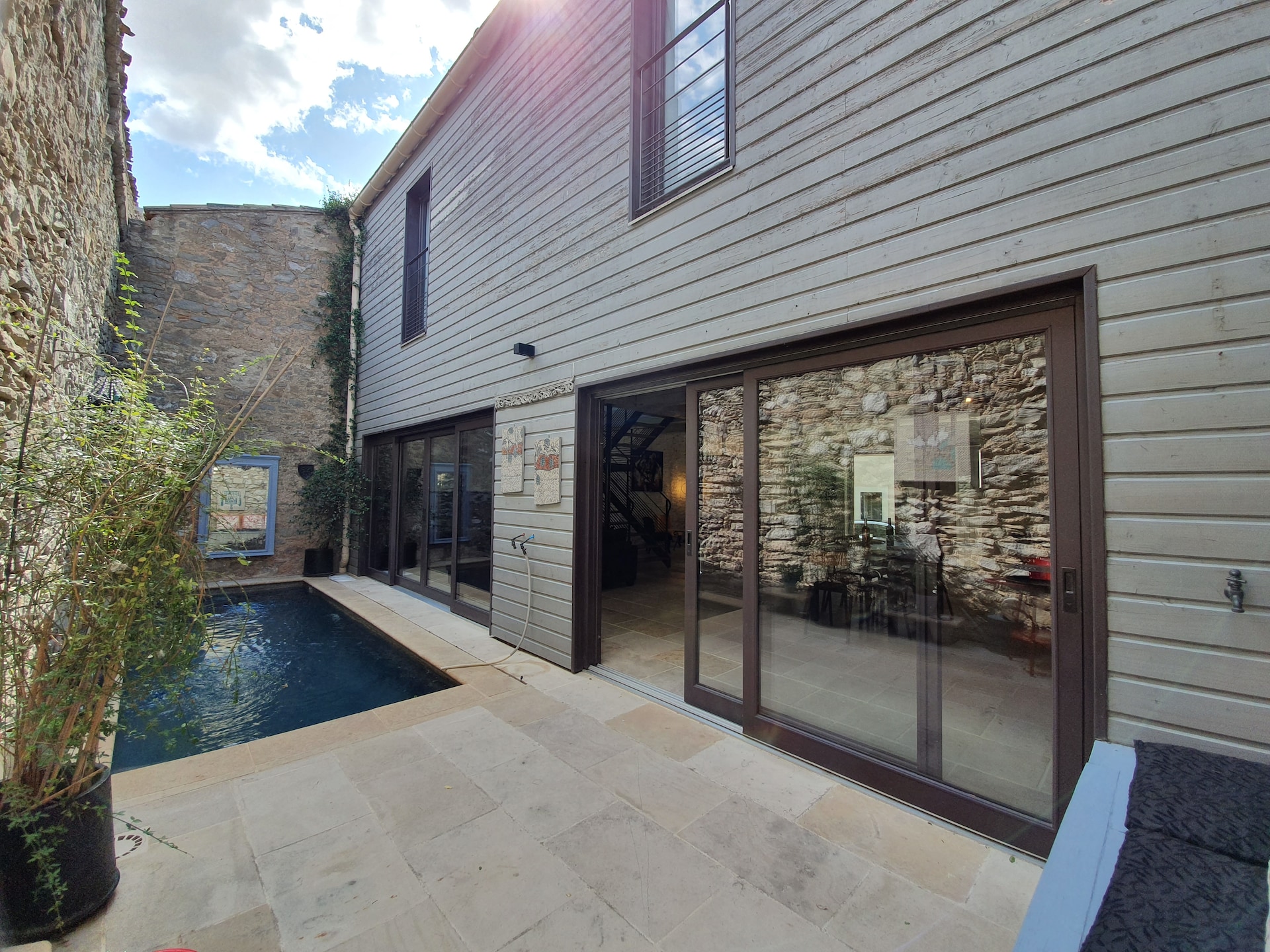 Design loft in verbouwde schuur met privézwembad aan de rand van Olonzac - foto 5