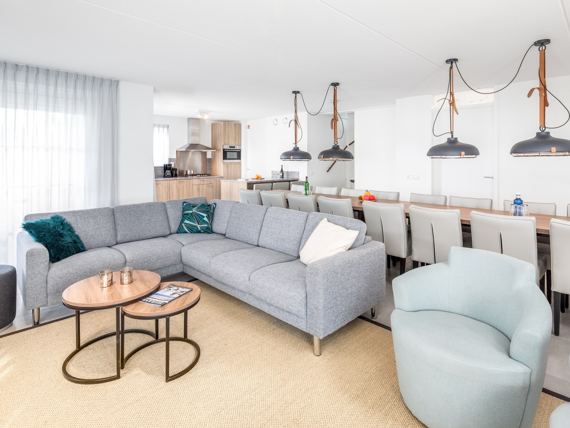 Luxe rietgedekte villa met infraroodsauna, 16 pers., 200m van zee - foto 3