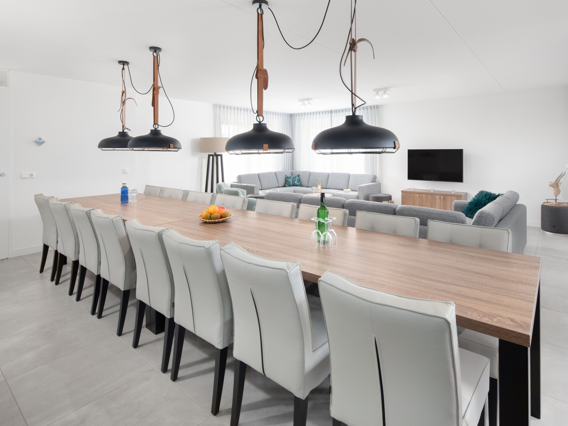 Luxe rietgedekte villa met infraroodsauna, 16 pers., 200m van zee - foto 9