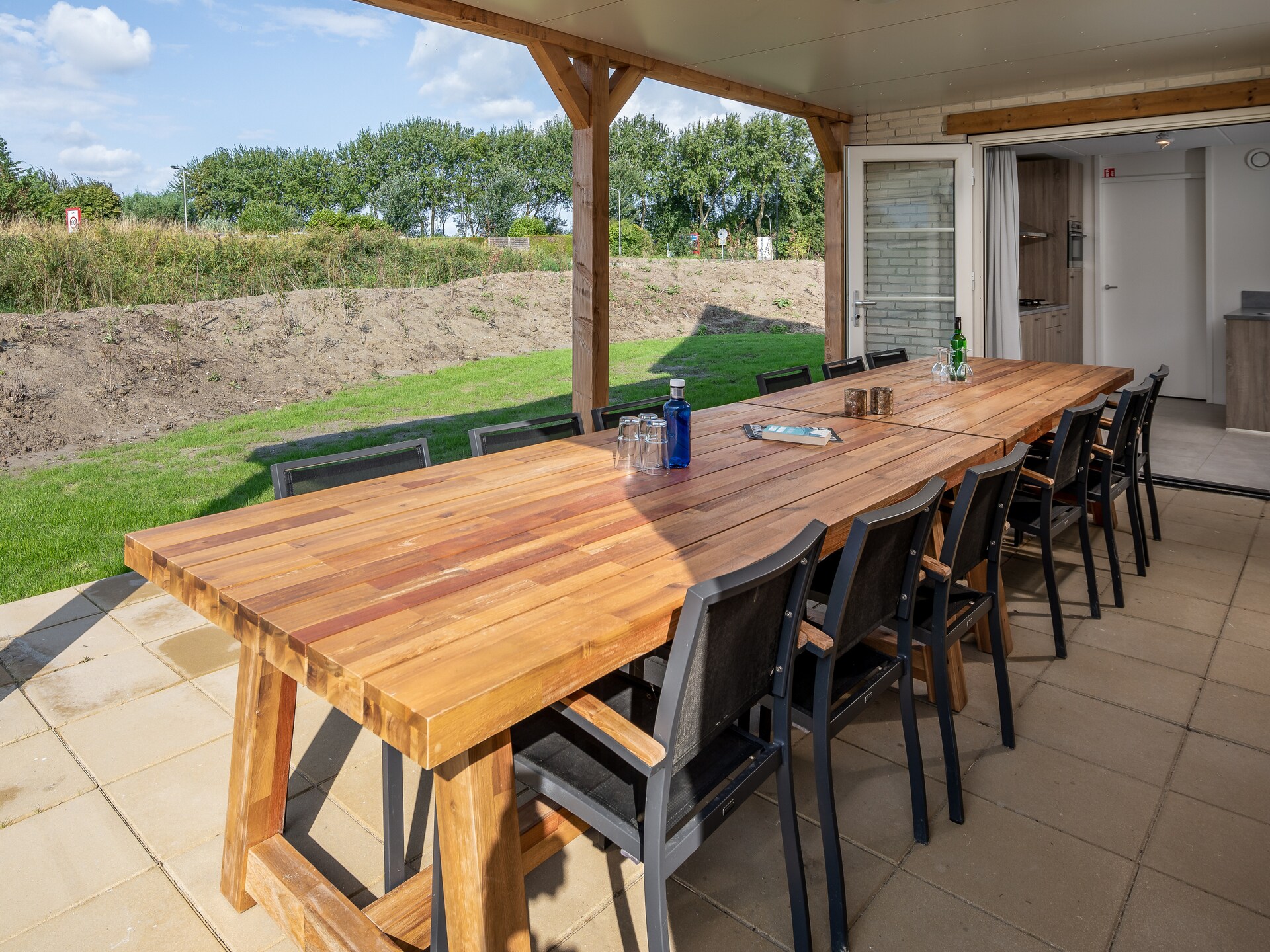 Luxe rietgedekte villa met infraroodsauna, 16 pers., 200m van zee - foto 17