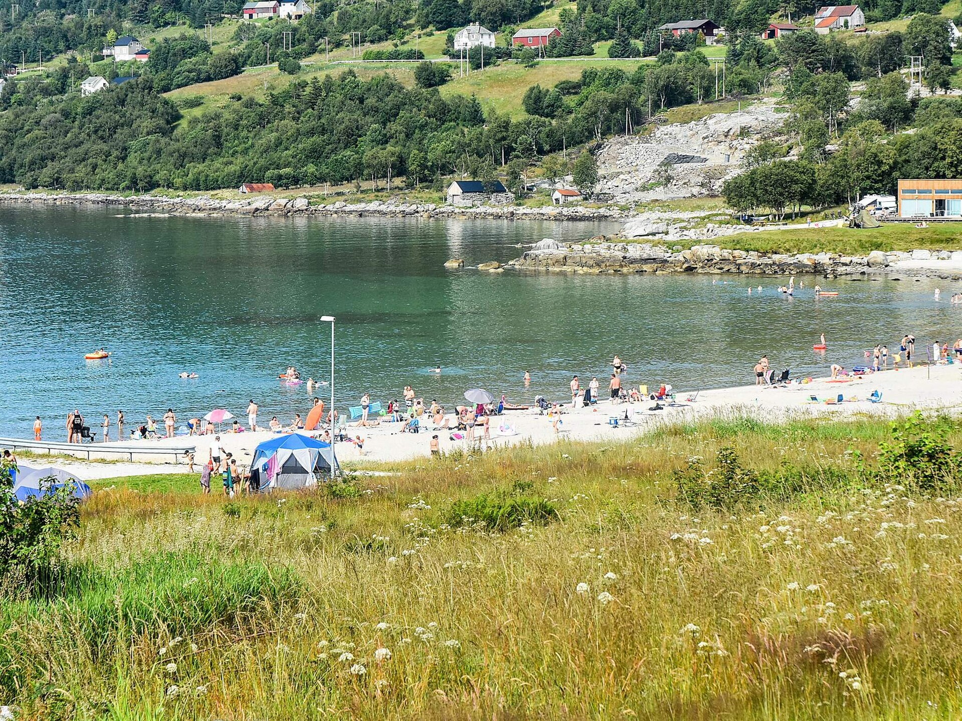 Rustiek vakantiehuis Åram: strand, fjord en alpaca's op 80 meter van zee - foto 10