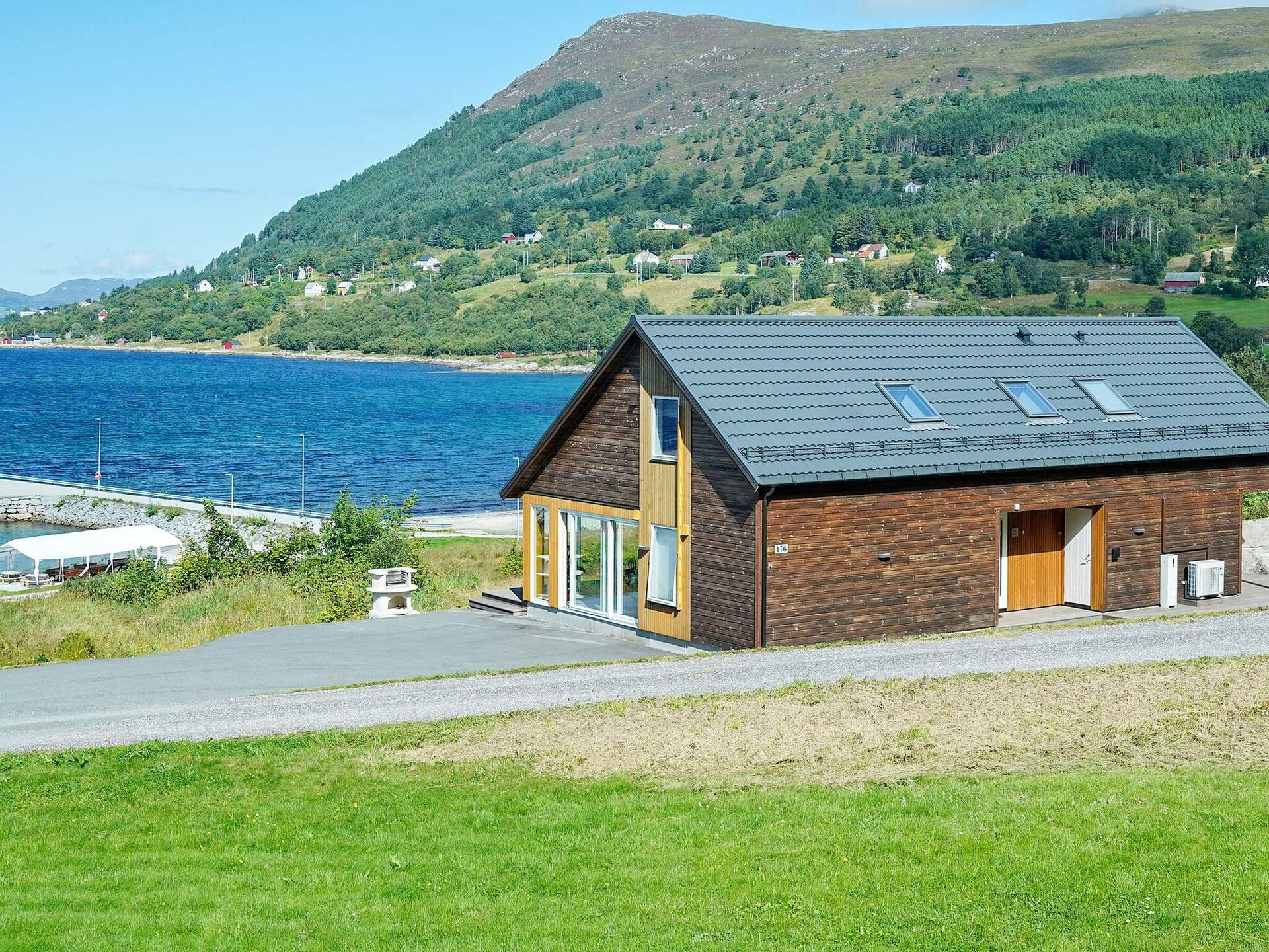 Rustiek vakantiehuis Åram: strand, fjord en alpaca's op 80 meter van zee - foto 11