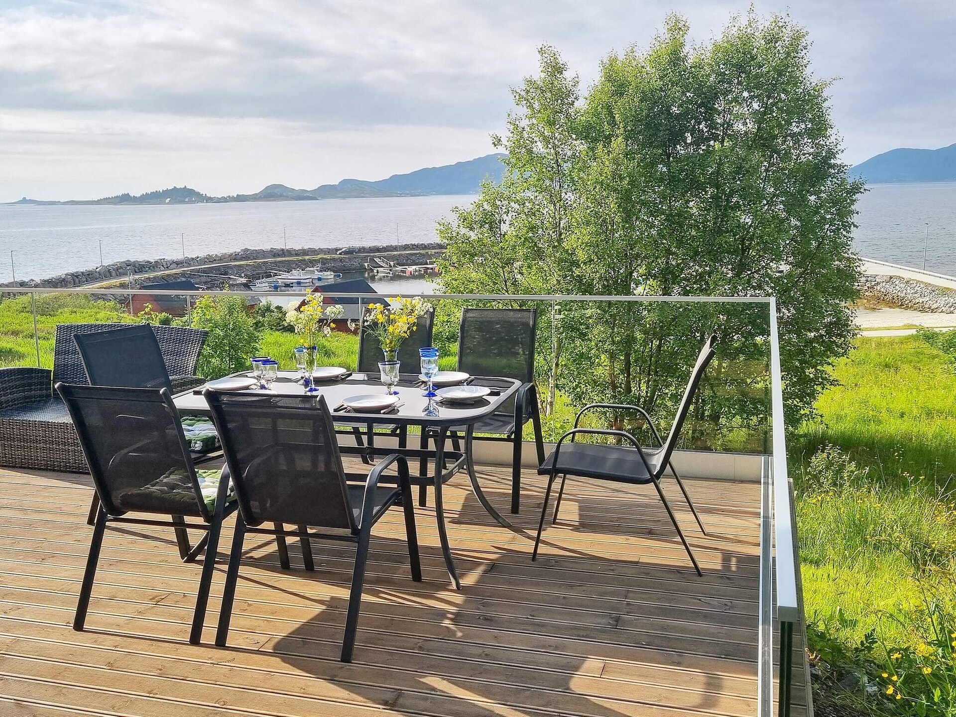 Rustiek vakantiehuis Åram: strand, fjord en alpaca's op 80 meter van zee - foto 1