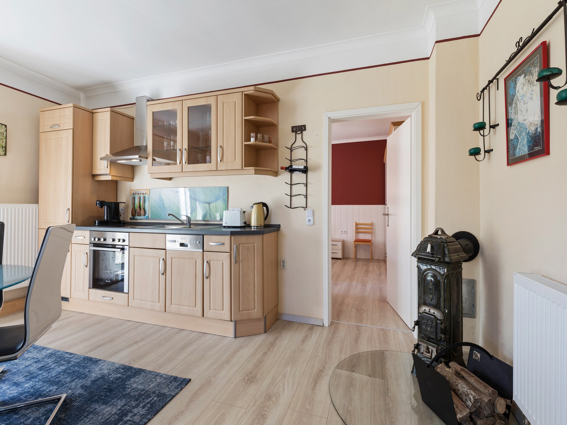 Knus appartement in Gingst met tuin, op 800 meter van het strand - foto 15