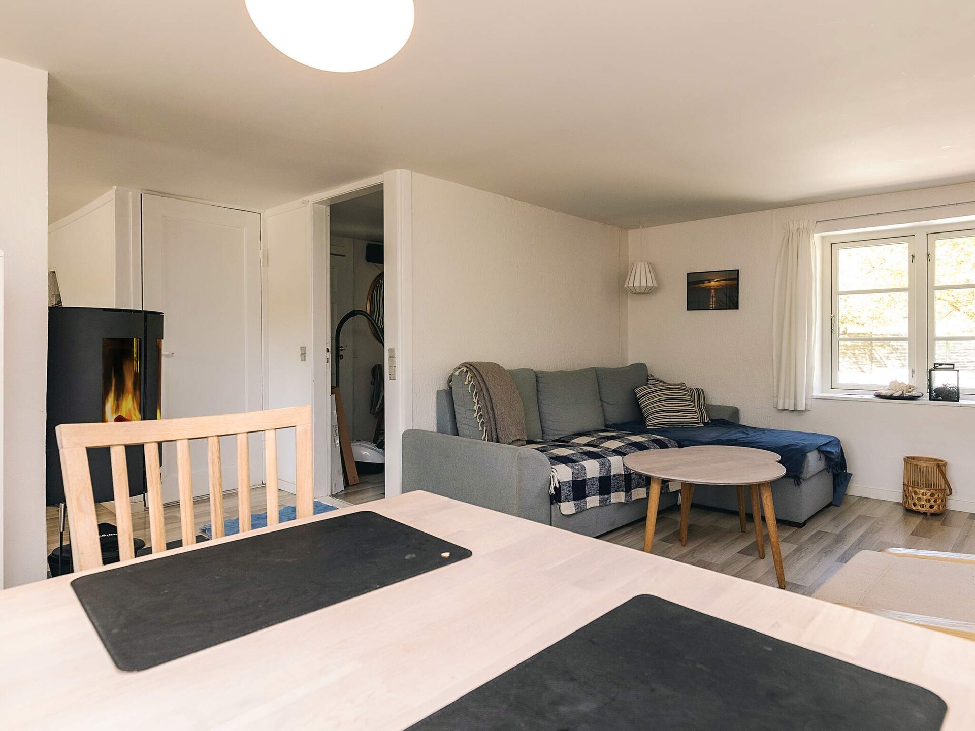 Op 1,5 km van zee: ruim rietgedekt vakantiehuis in Gedser - foto 28