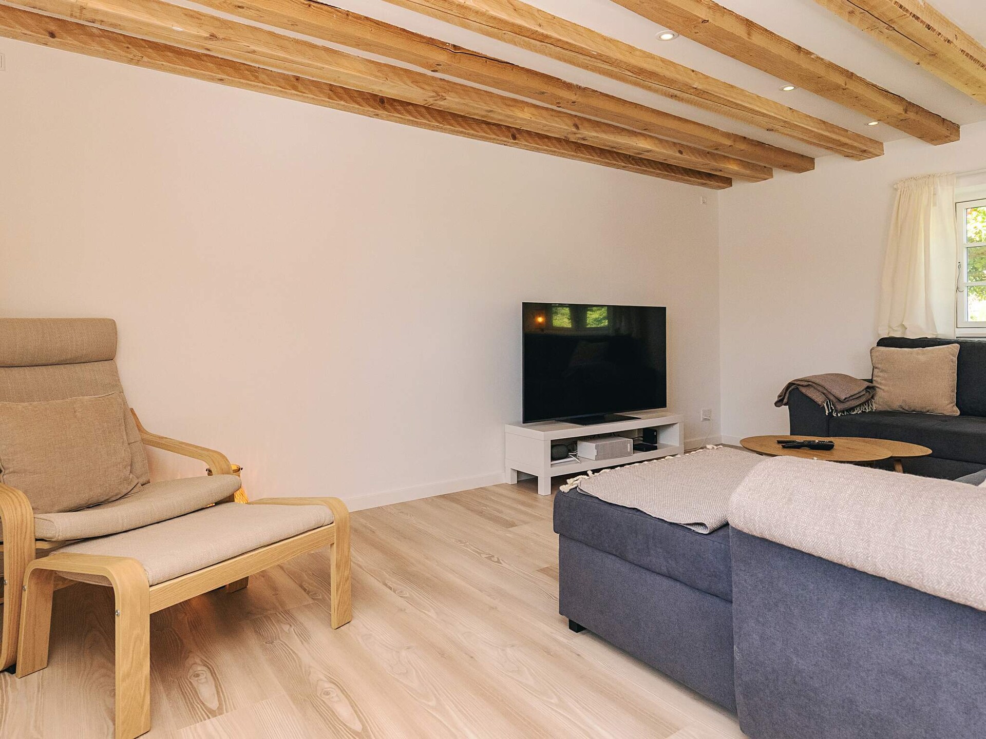 Op 1,5 km van zee: ruim rietgedekt vakantiehuis in Gedser - foto 21