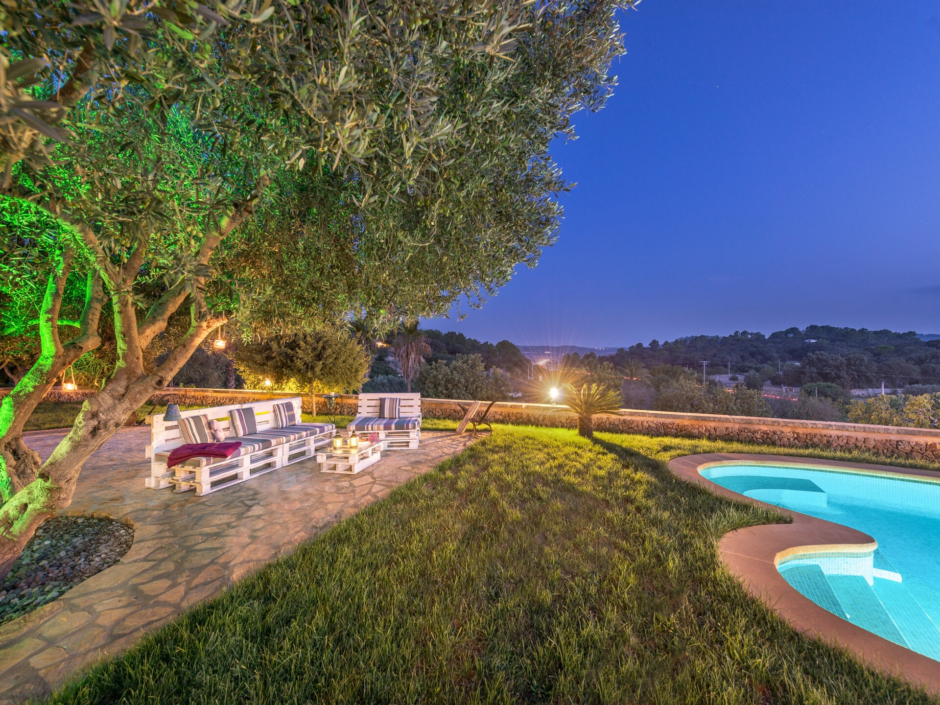6-persoons villa met privézwembad in het centrum van Sineu - foto 39
