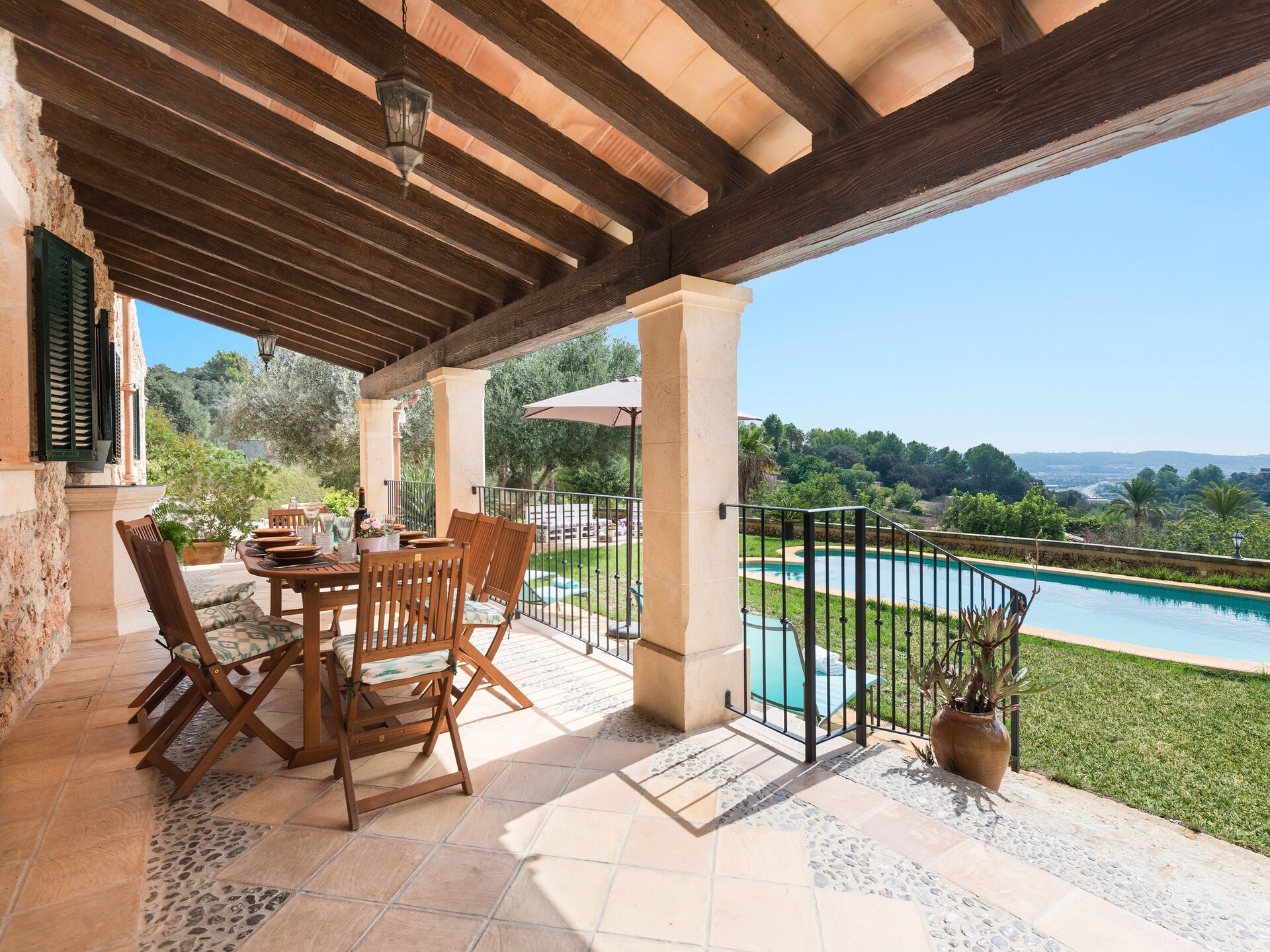 6-persoons villa met privézwembad in het centrum van Sineu - foto 42