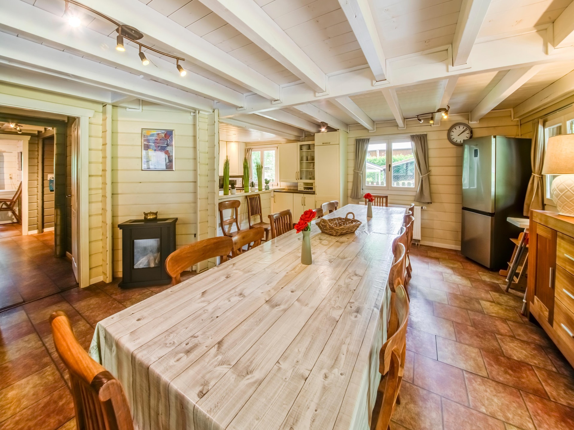 10-persoons wellnesschalet met sauna en bubbelbad in Barvaux Durbuy Ardennes - foto 17