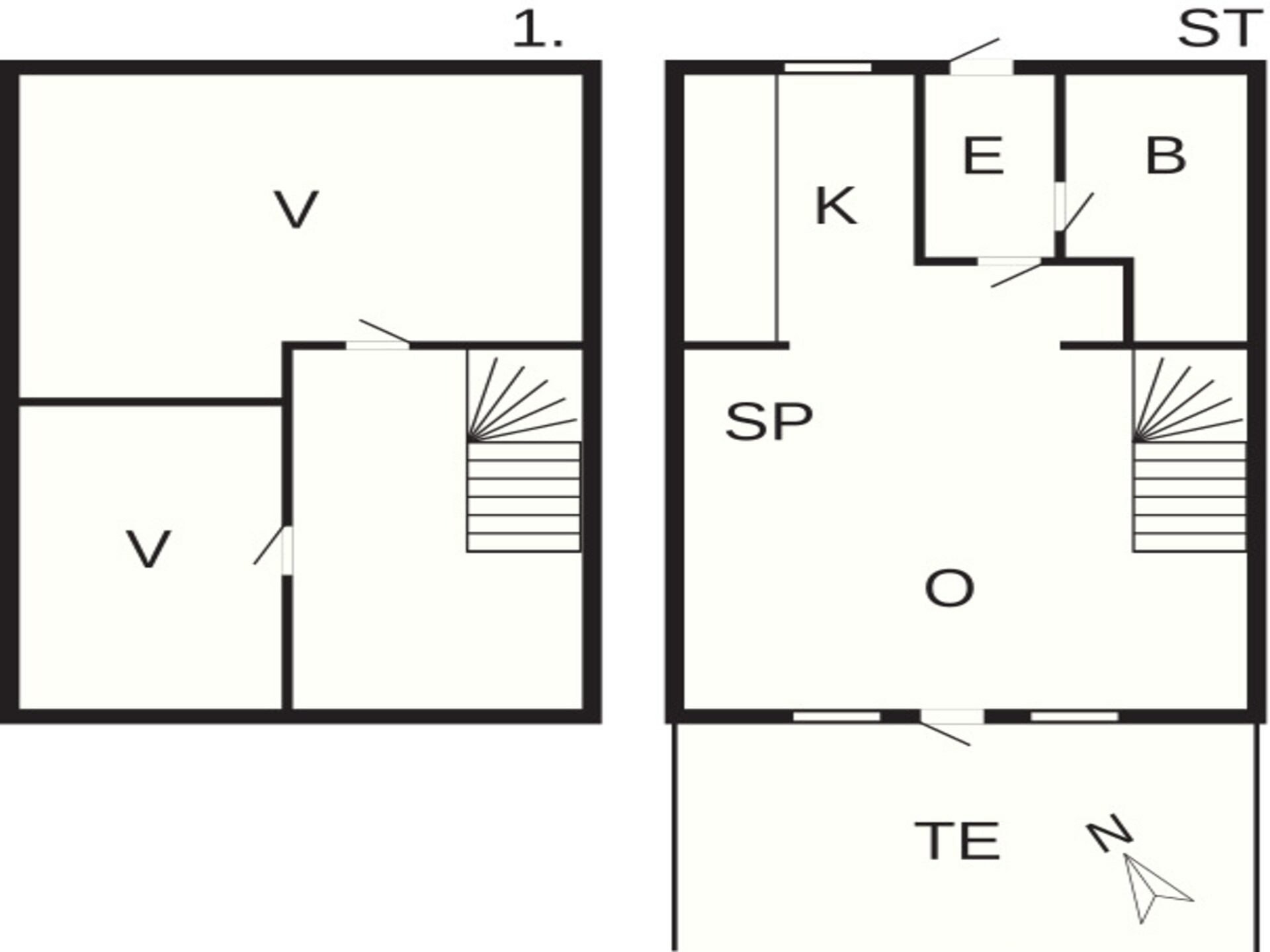 4-persoons appartement aan zee in Borre - foto 41