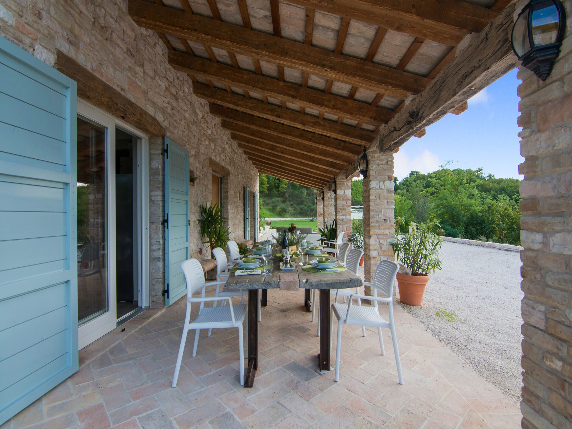 Ruime villa voor 10 personen met privézwembad in Acqualagna - foto 27