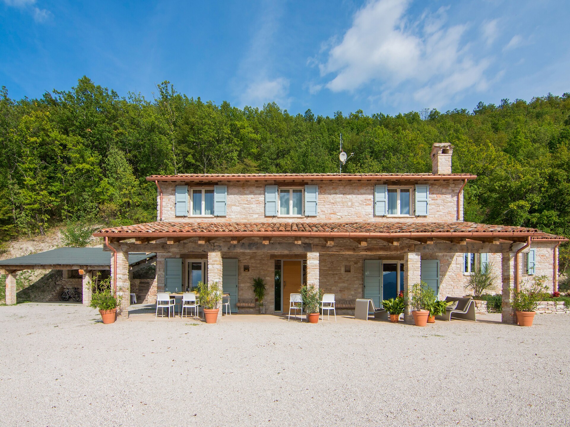 Ruime villa voor 10 personen met privézwembad in Acqualagna - foto 7