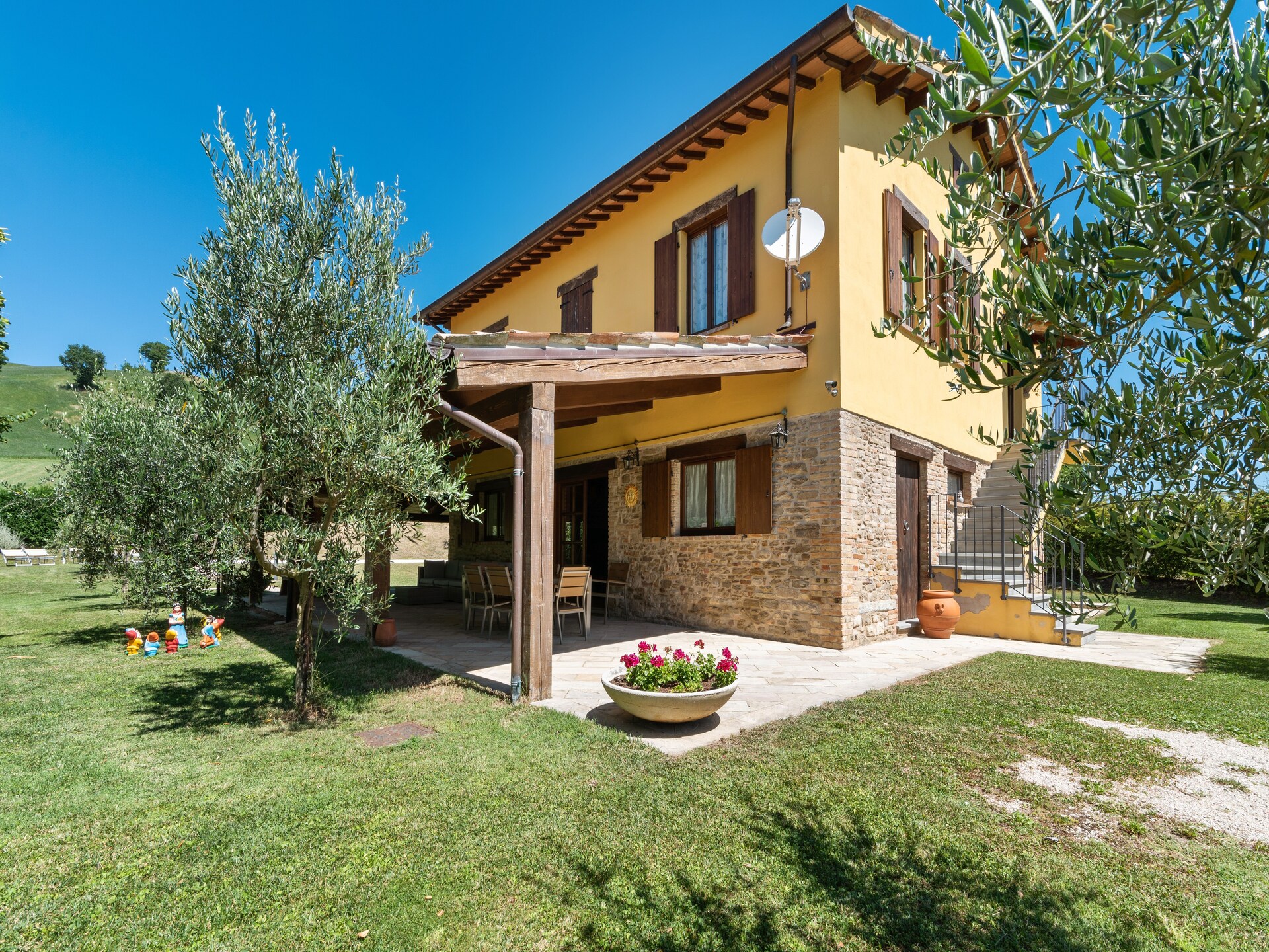 Vrijstaande villa Valdalto in Piandimeleto met privézwembad en sauna - foto 38