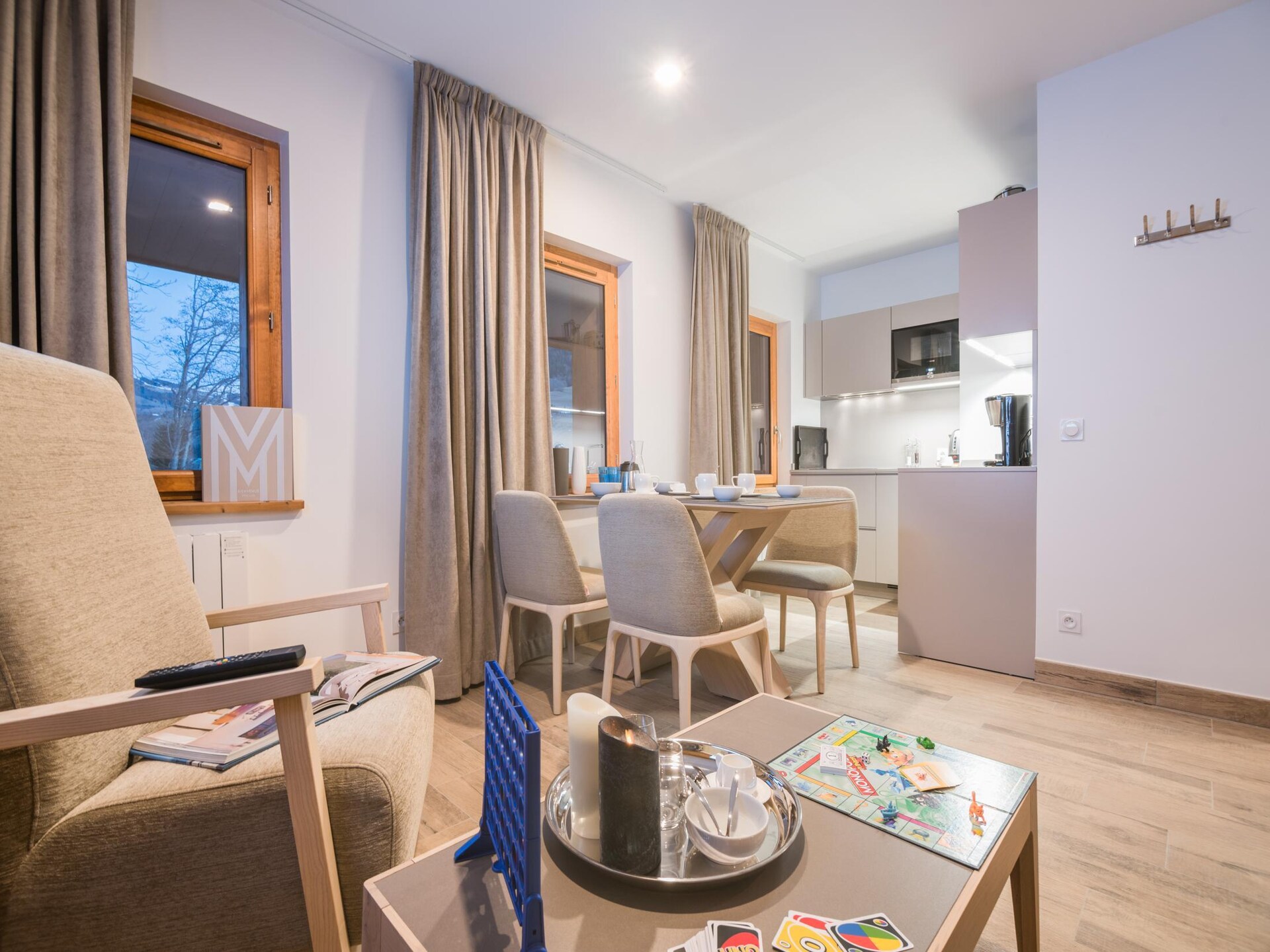 Luxe appartement 4p tussen Megève en Praz-sur-Arly met sauna - foto 2