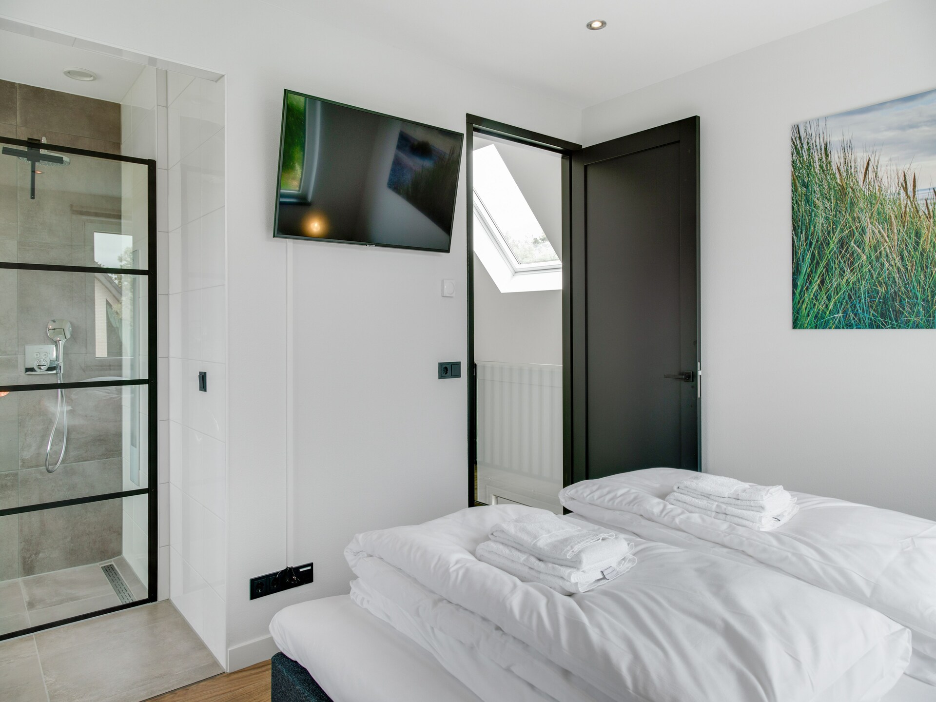 Luxe vakantiewoning met sauna en sunshower in bosrijk De Koog - foto 21