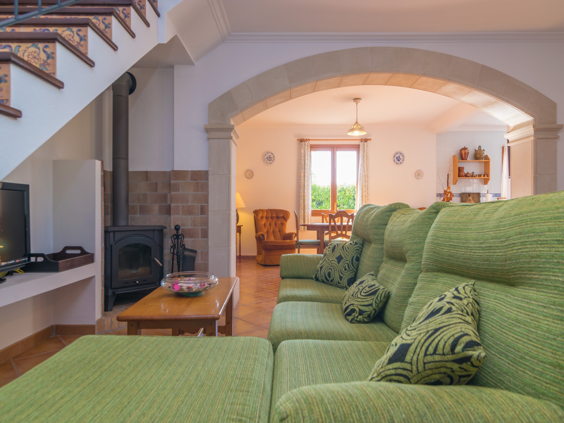 Vrijstaande villa met privézwembad aan golfbaan bij Campanet - foto 8