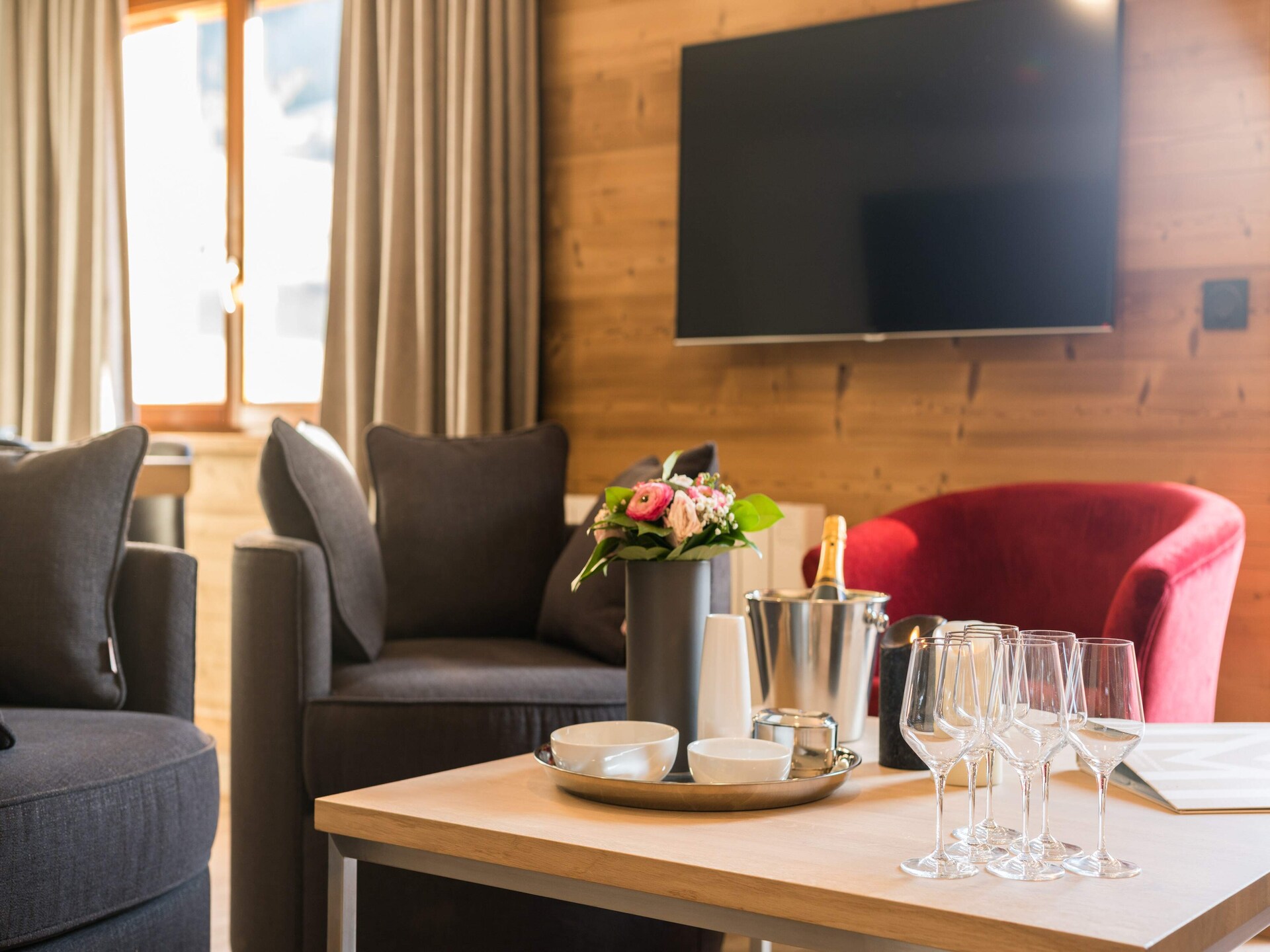 Luxe appartement 6p tussen Megève en Praz-sur-Arly - foto 6