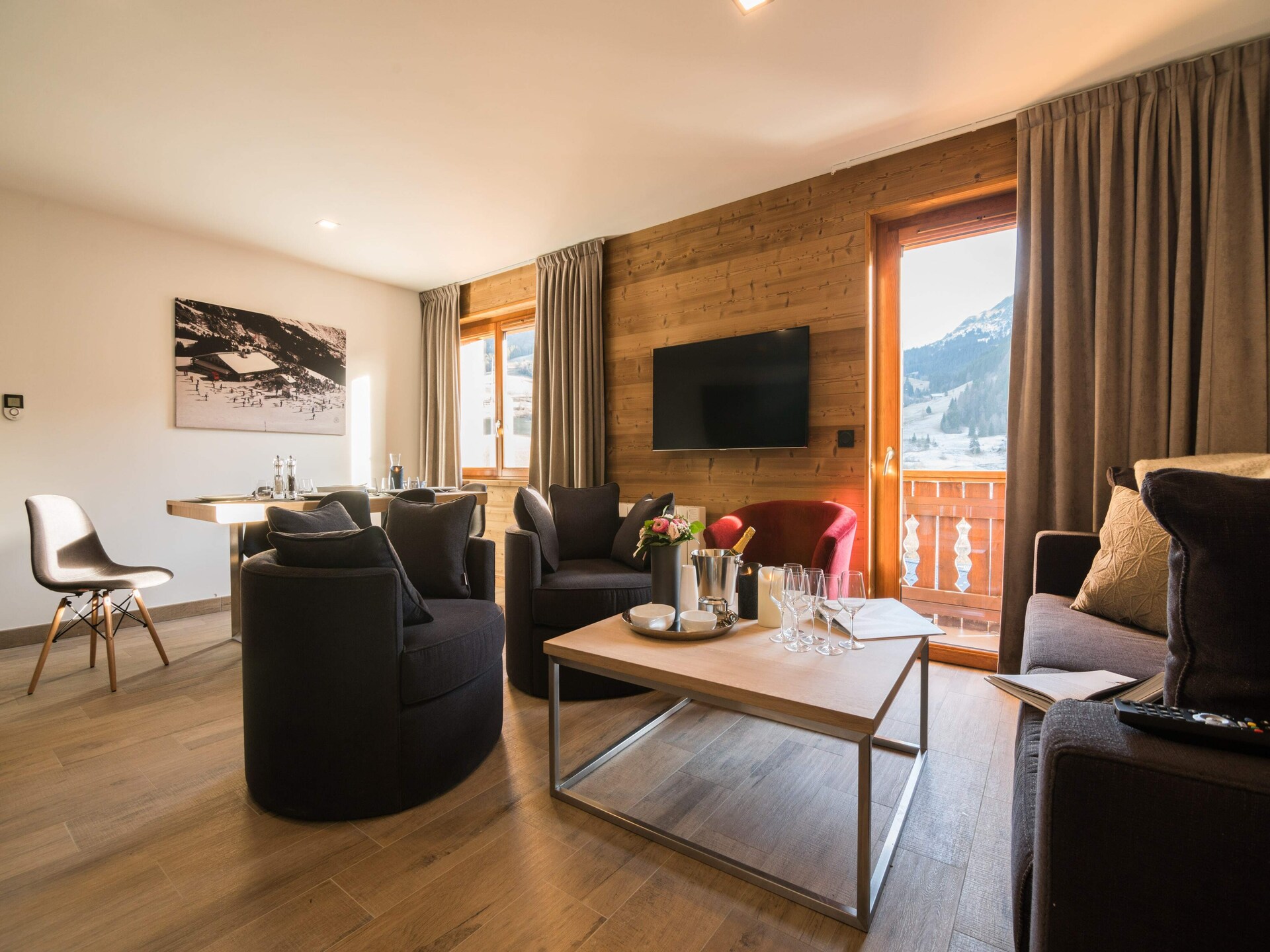 Luxe appartement 6p tussen Megève en Praz-sur-Arly - foto 9