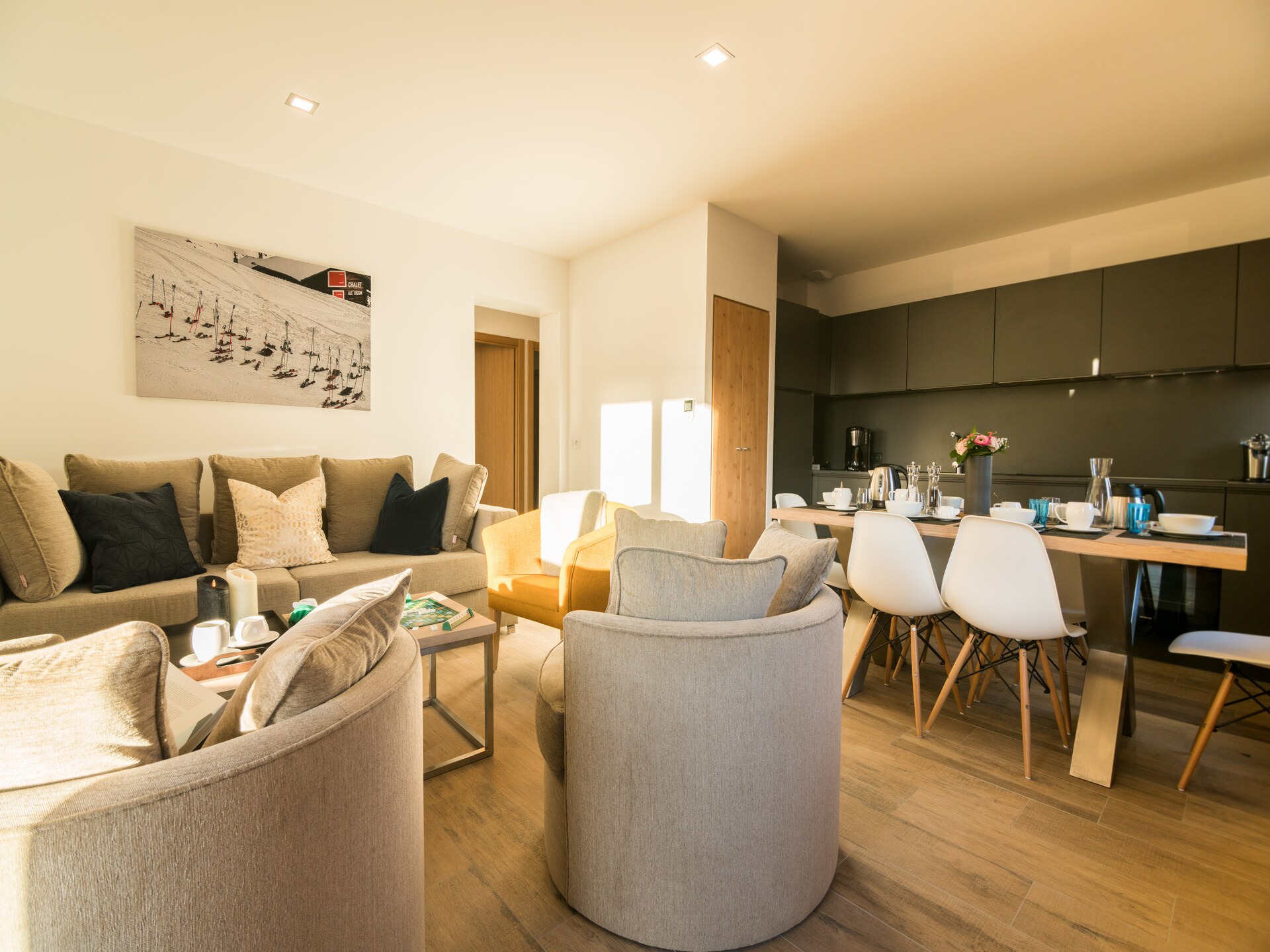 Luxe appartement 6p tussen Megève en Praz-sur-Arly - foto 1