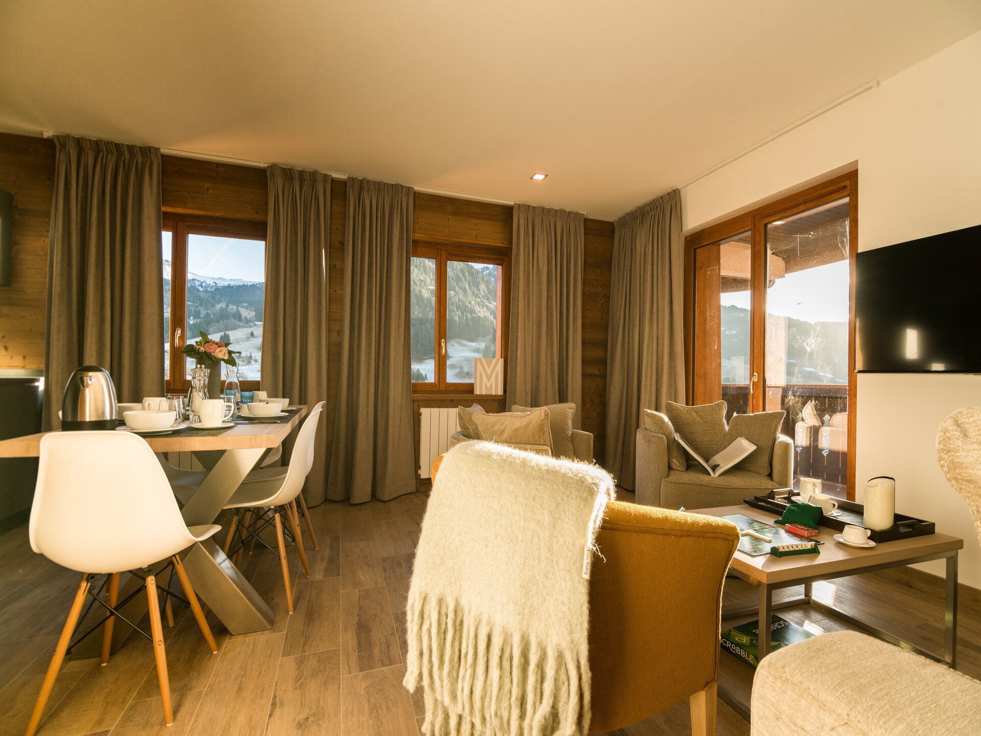 Luxe appartement 6p tussen Megève en Praz-sur-Arly - foto 13