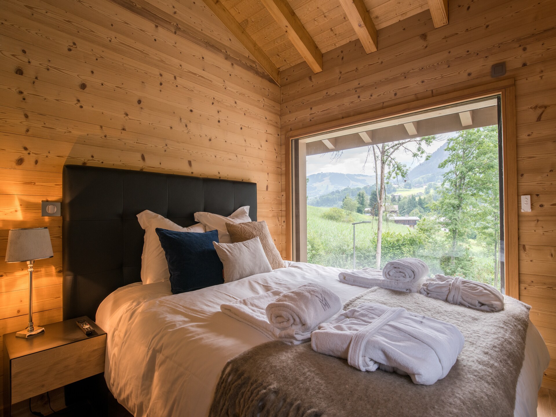 Luxe chalet voor 8 personen nabij Megève met uitzicht op de Mont-Blanc - foto 15