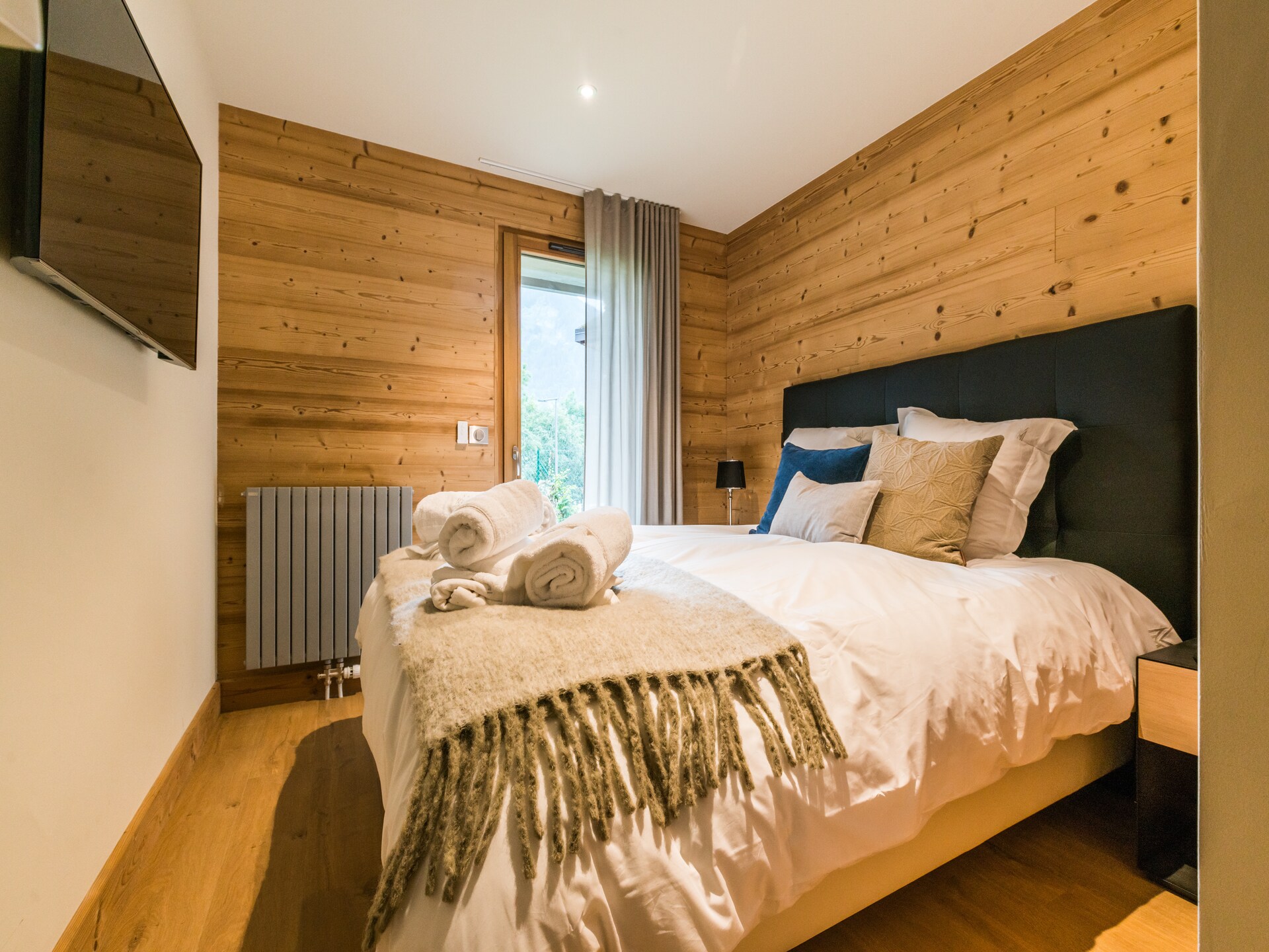 Luxe chalet voor 8 personen nabij Megève met uitzicht op de Mont-Blanc - foto 4
