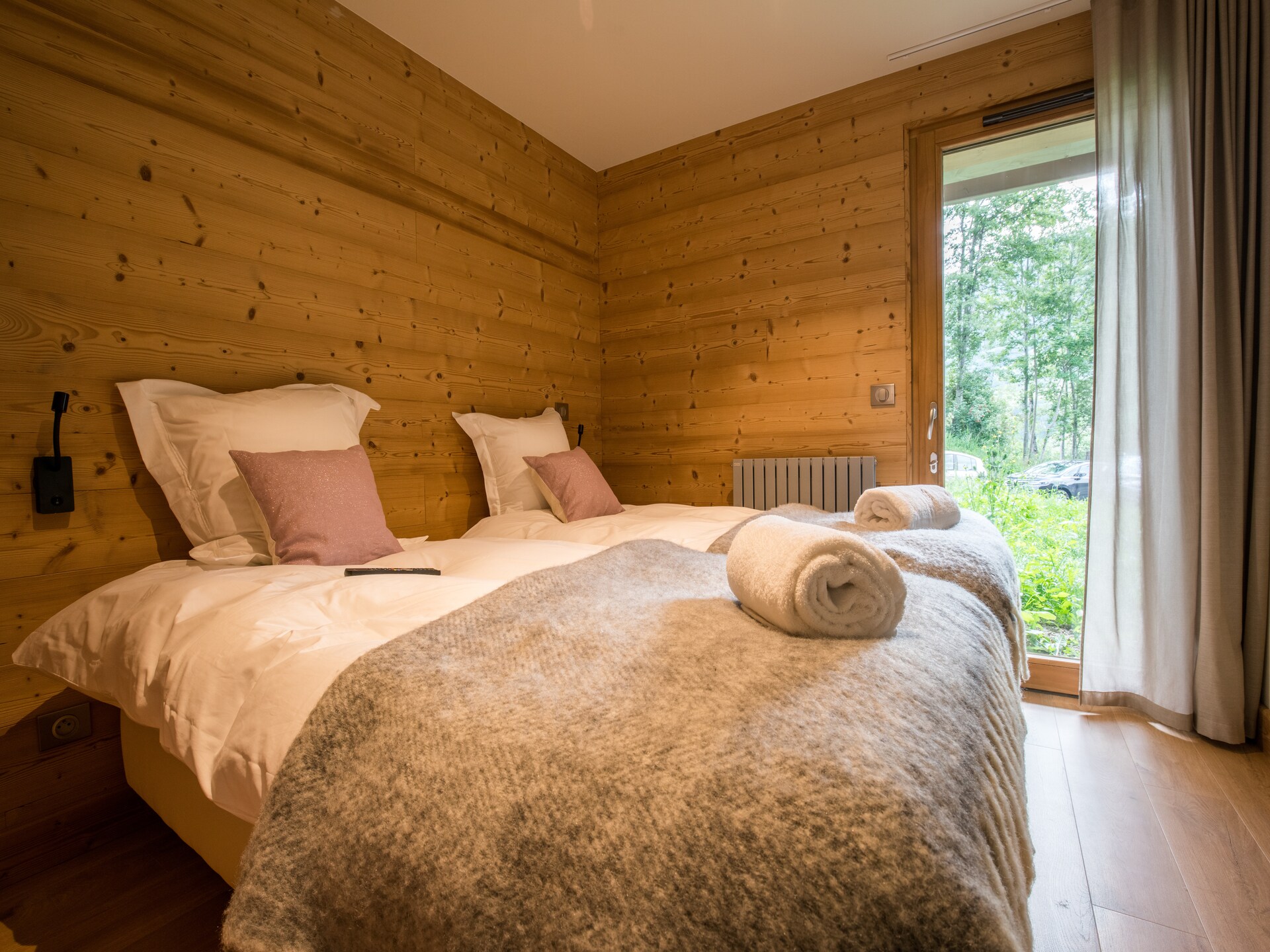 Luxe chalet voor 8 personen nabij Megève met uitzicht op de Mont-Blanc - foto 17