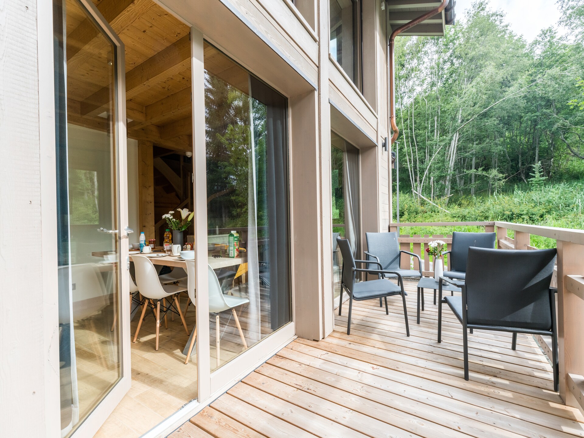 Luxe chalet voor 8 personen nabij Megève met uitzicht op de Mont-Blanc - foto 5