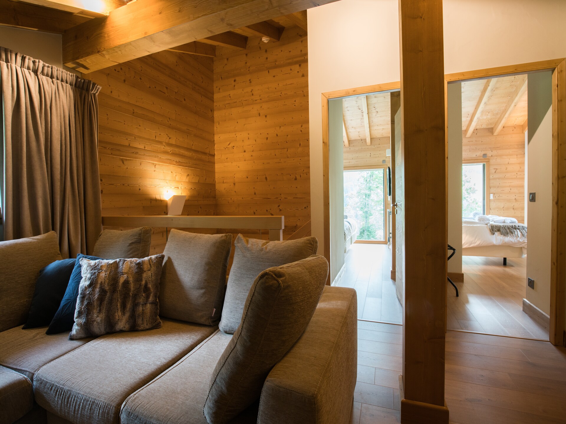Luxe chalet voor 8 personen nabij Megève met uitzicht op de Mont-Blanc - foto 7