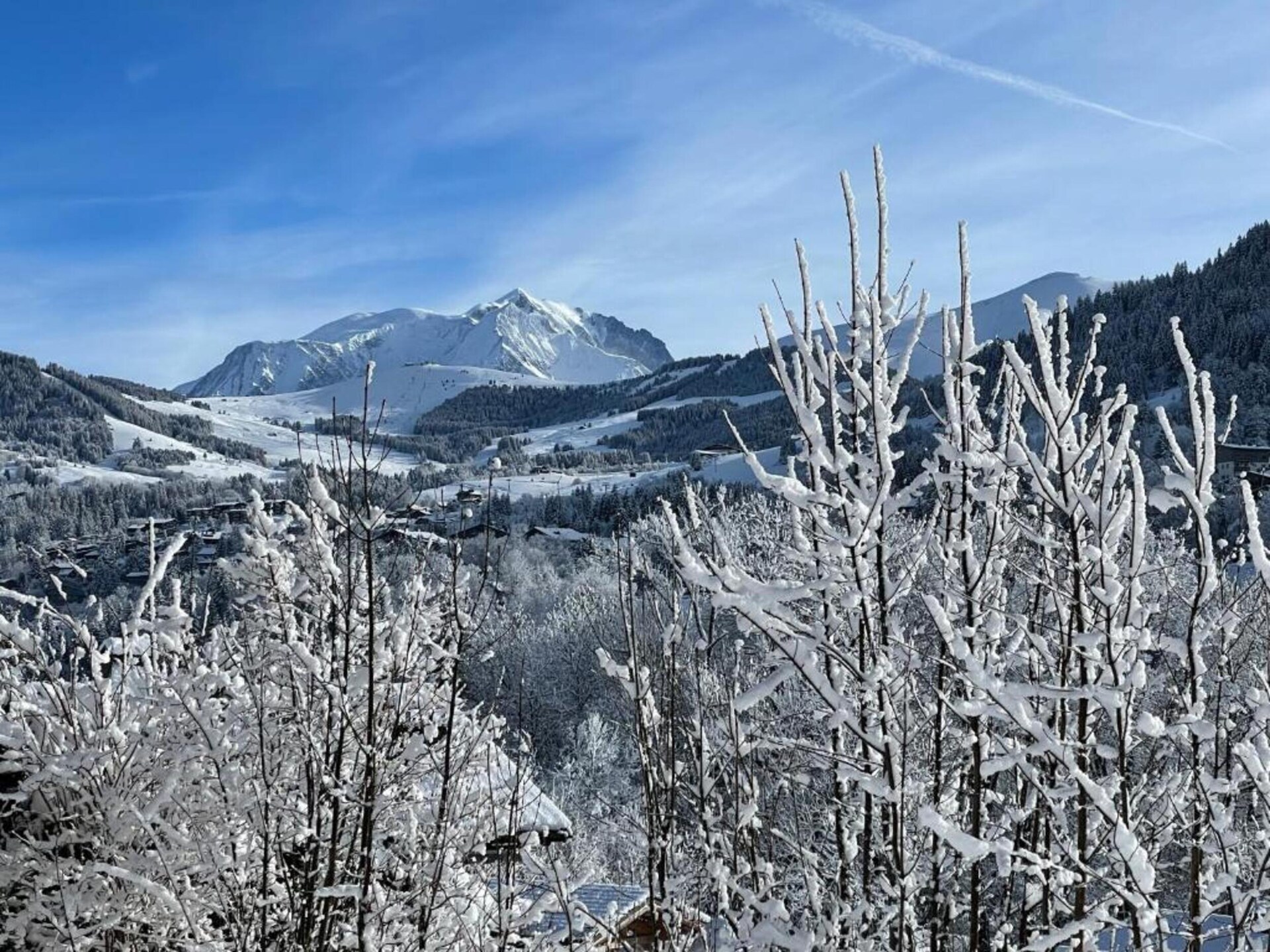 Luxe chalet voor 8 personen nabij Megève met uitzicht op de Mont-Blanc - foto 40