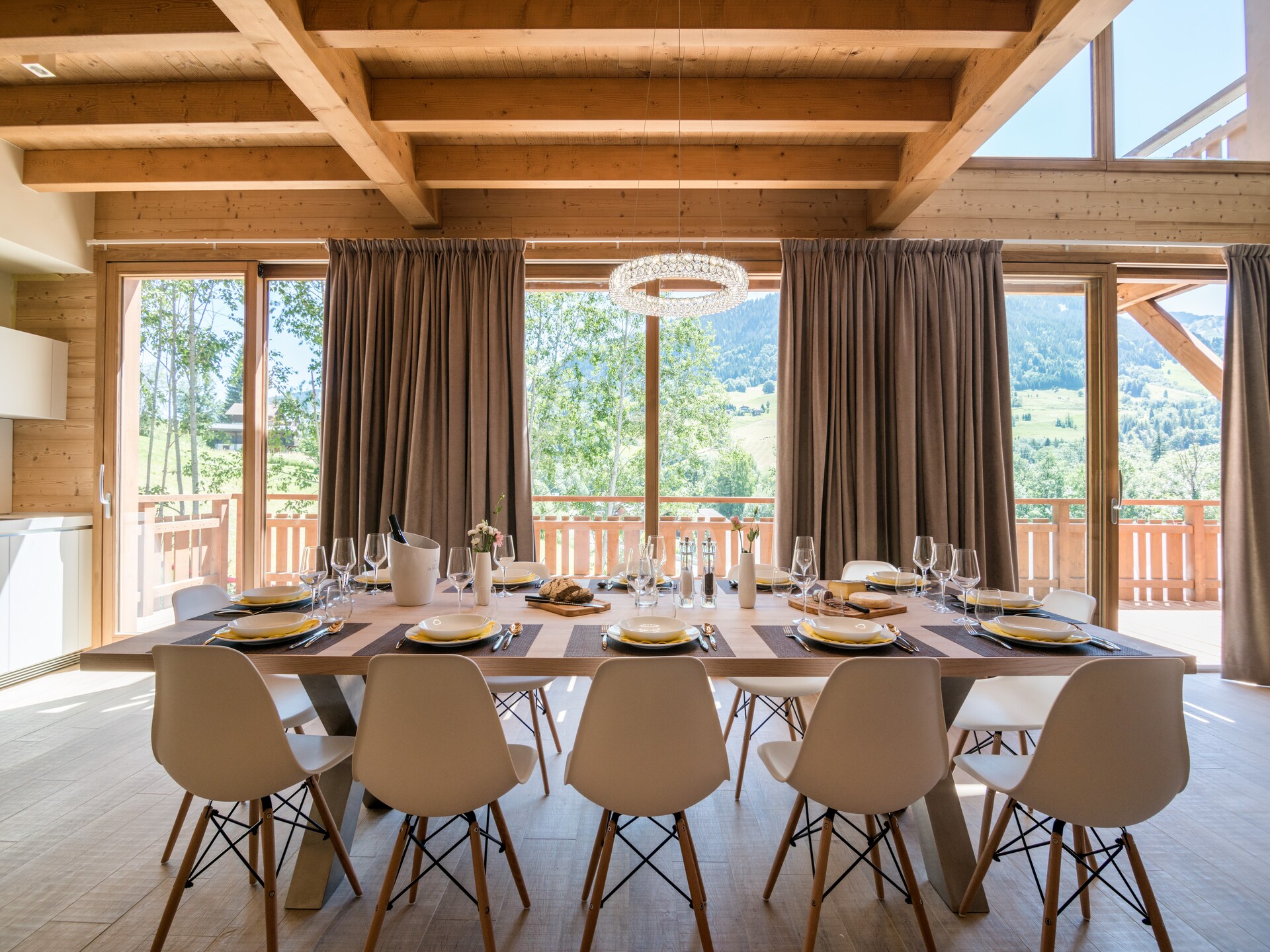 Luxe 12-persoons chalet met sauna en hammam nabij Megève - foto 2