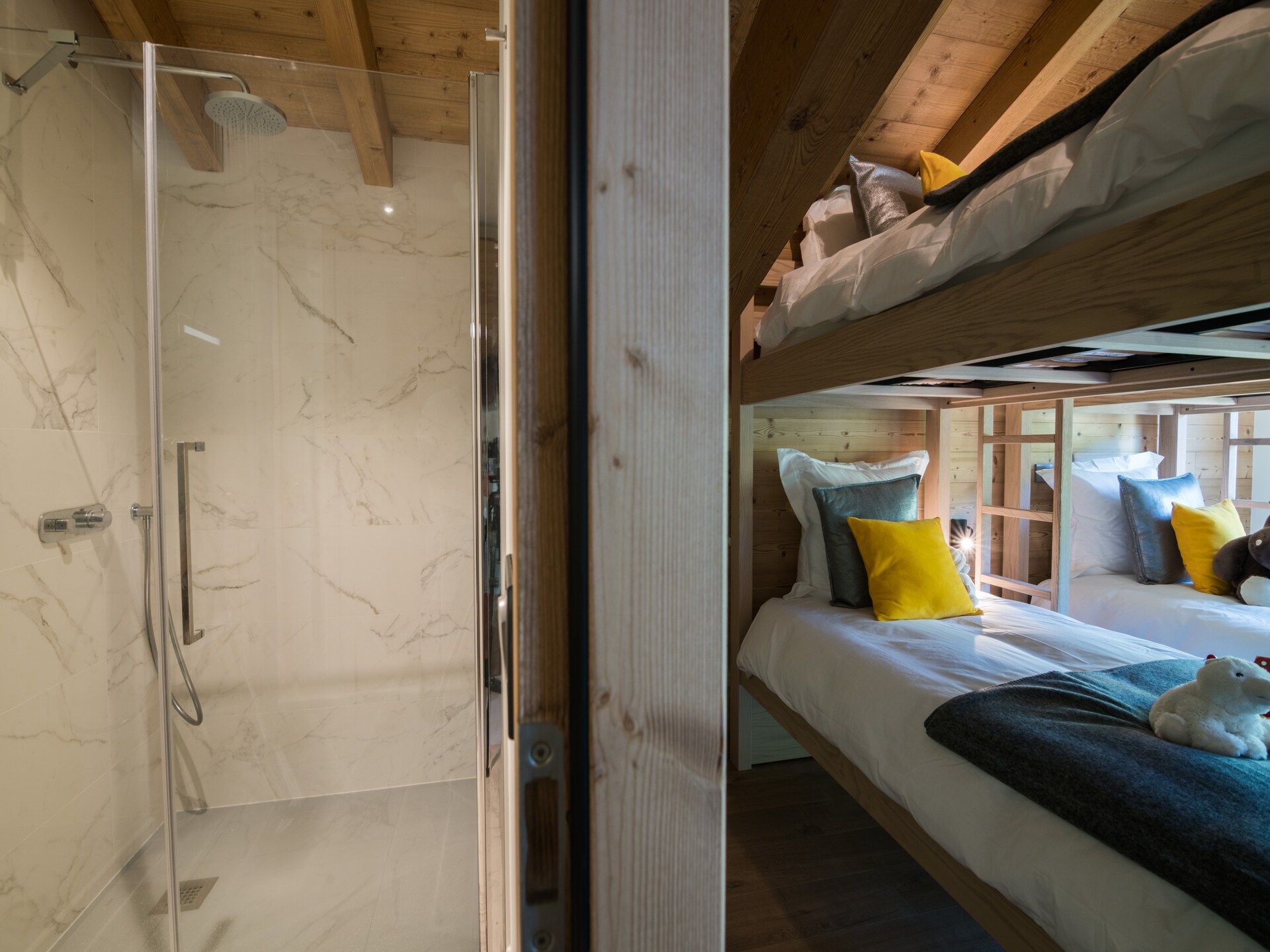 Luxe 12-persoons chalet met sauna en hammam nabij Megève - foto 13