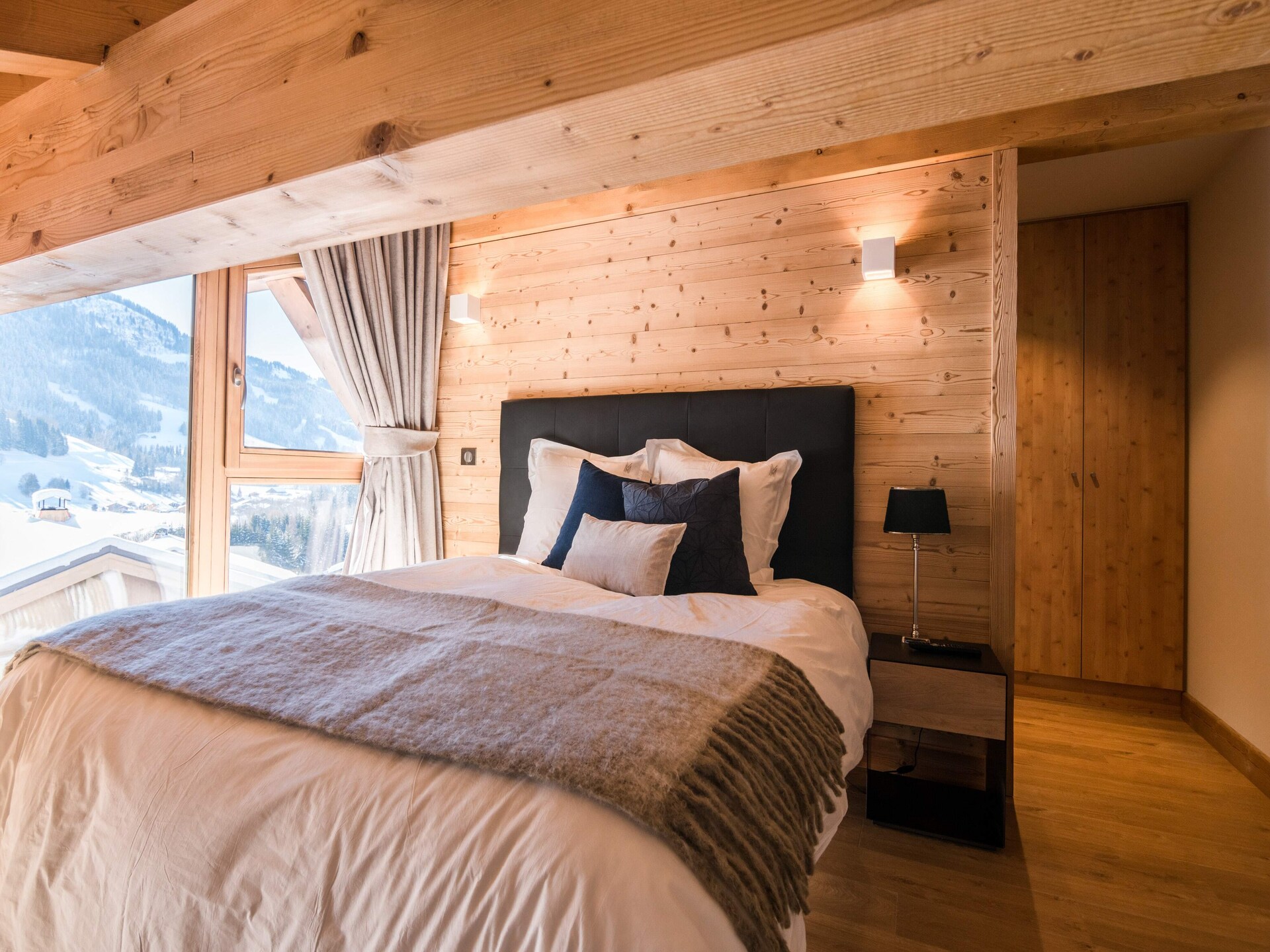 Luxe chalet voor 13 personen nabij Megève met uitzicht op de Mont-Blanc - foto 6