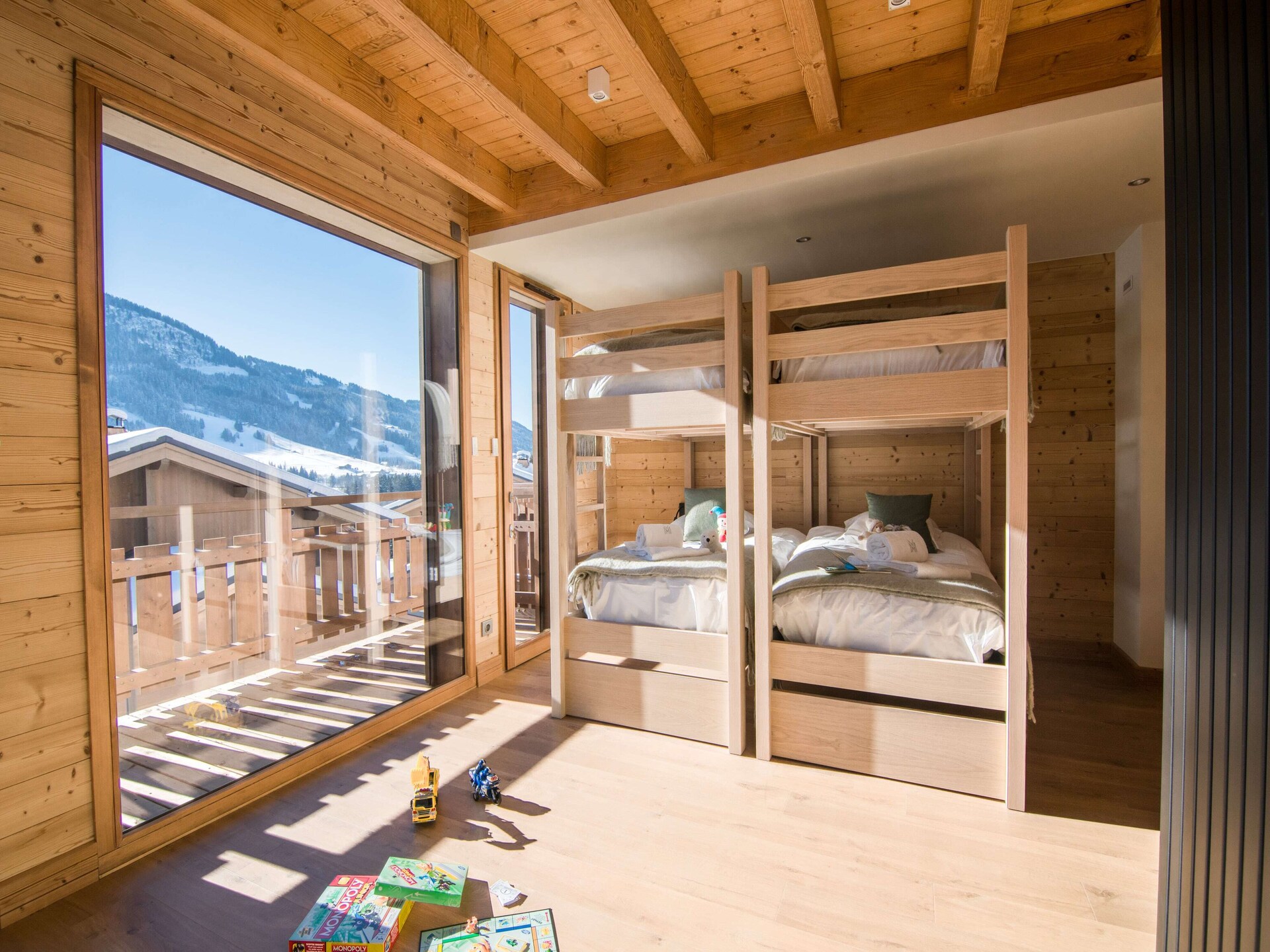 Luxe chalet voor 13 personen nabij Megève met uitzicht op de Mont-Blanc - foto 13