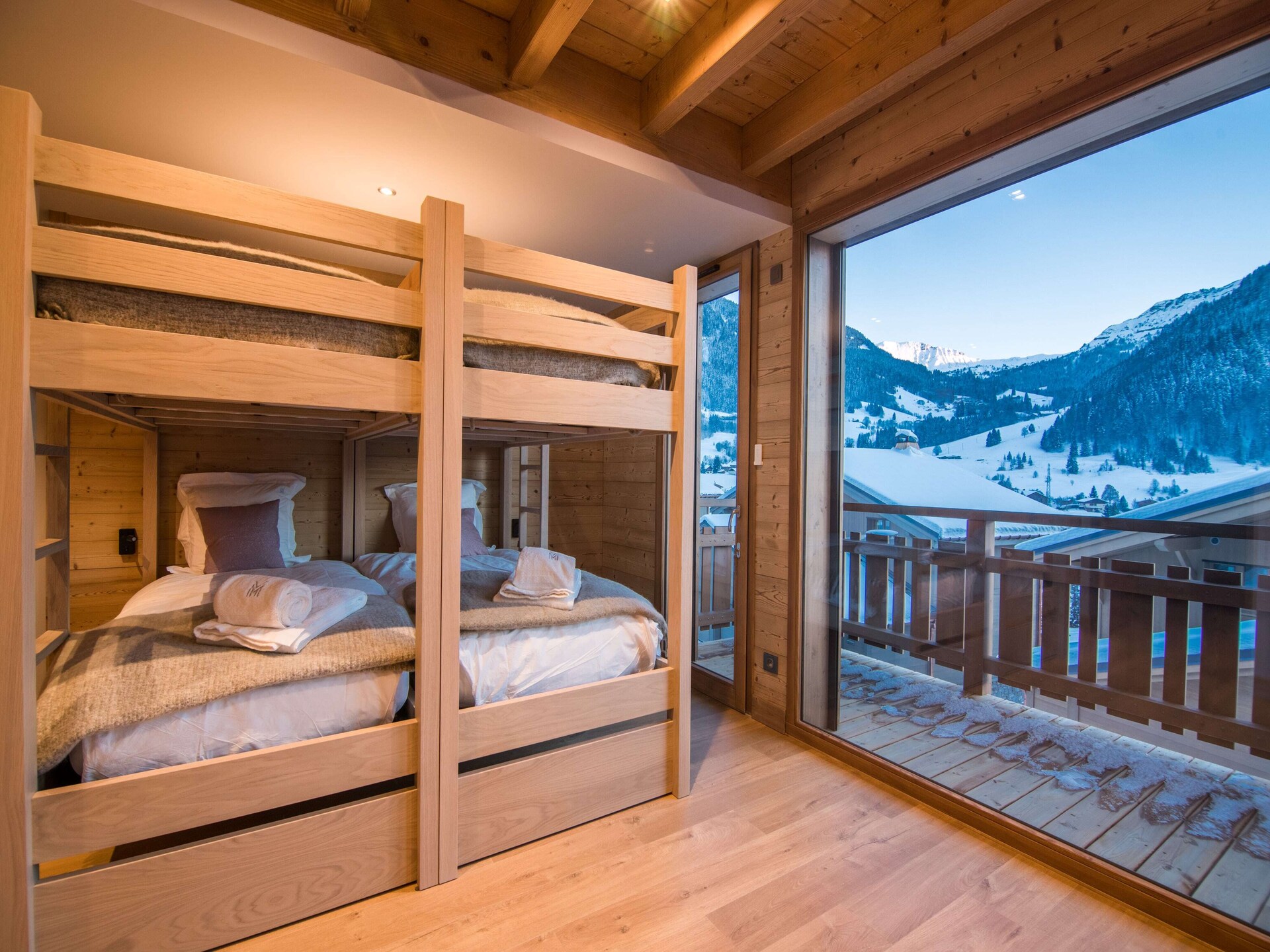 Luxe chalet voor 13 personen nabij Megève met uitzicht op de Mont-Blanc - foto 11