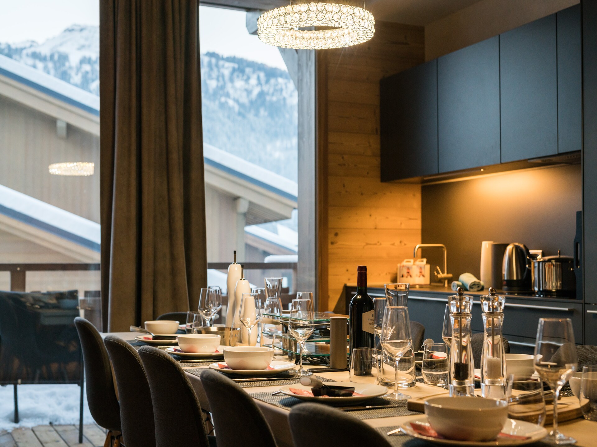 Luxe chalet voor 13 personen nabij Megève met uitzicht op de Mont-Blanc - foto 10