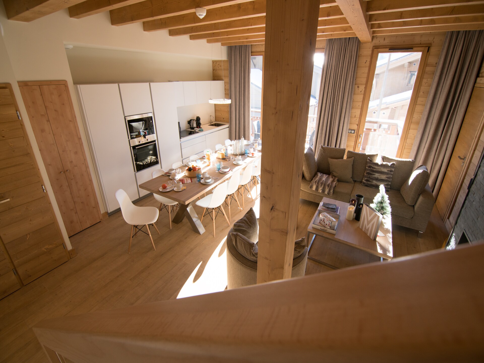 Luxe chalet voor 13 personen nabij Megève met uitzicht op de Mont-Blanc - foto 7