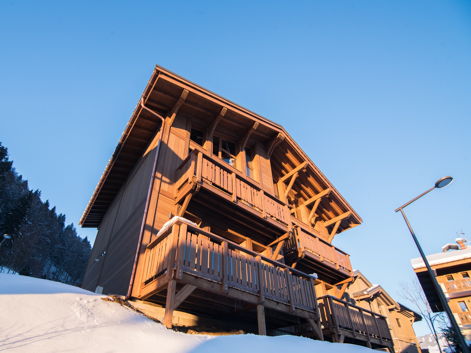 Luxe chalet voor 13 personen nabij Megève met uitzicht op de Mont-Blanc - foto 21